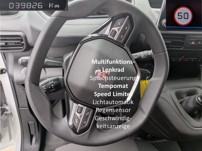 Peugeot Partner Premium Klima*AHK*Nav*Kamer*Regen+Lichts — photo 15
