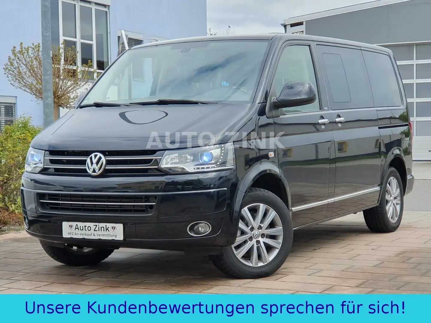 Volkswagen T5 Multivan 4x4 LIFE* Xenon* Navi* Standheizung* Чорний - 1