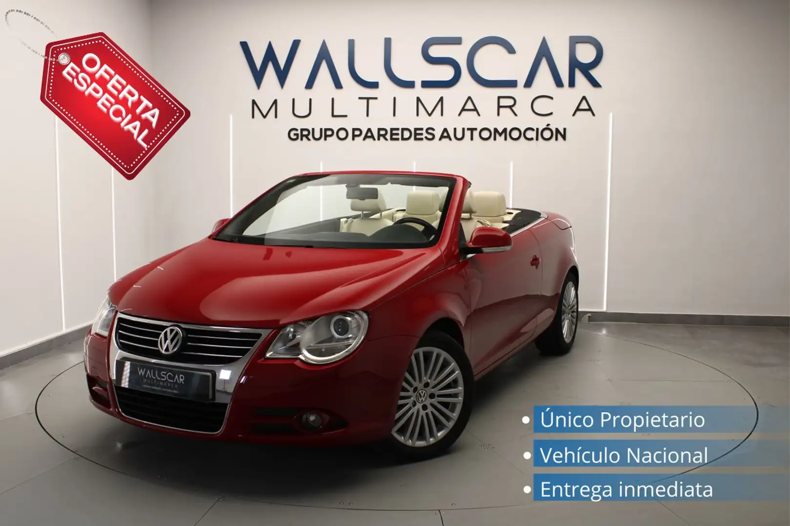 Volkswagen Eos 2.0TDI Individual DPF Red - 1