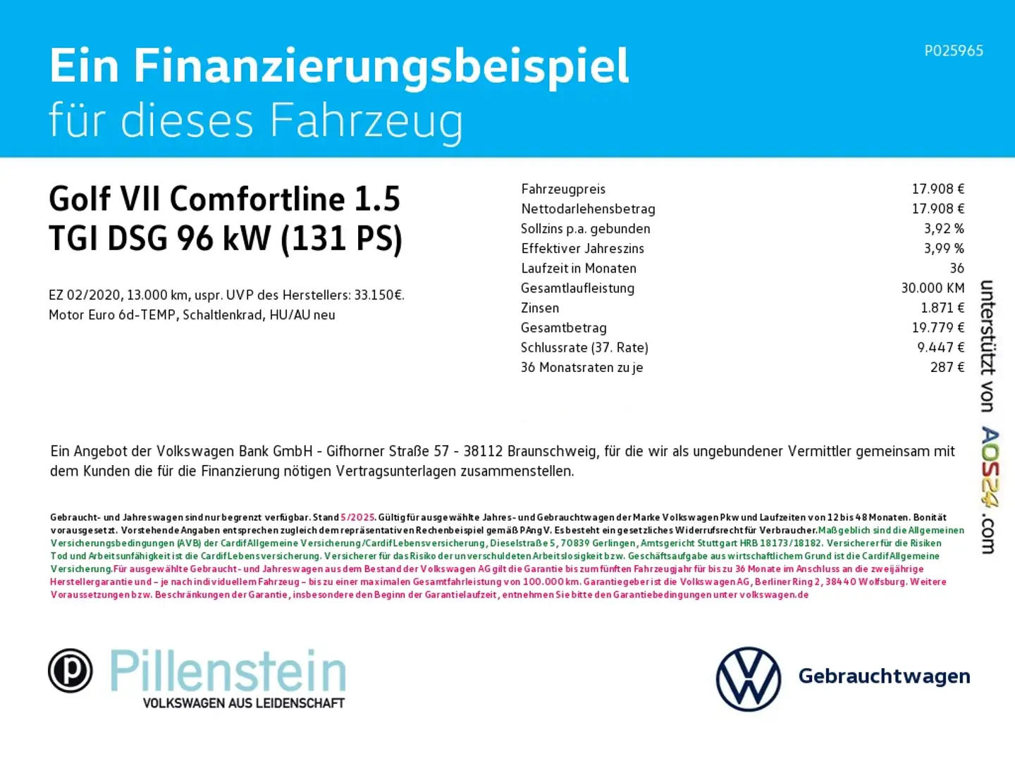 Volkswagen Golf VII Comfortline 1.5 TGI DSG ERDGAS NAVI SHZ PDC Zilver - 2