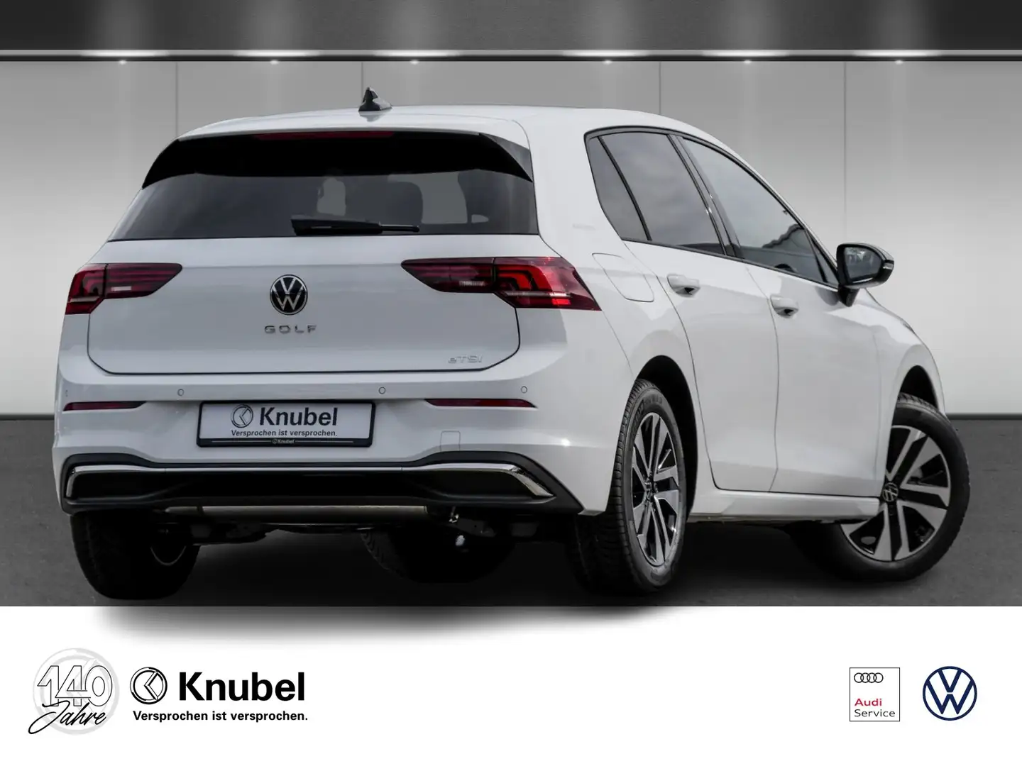 Volkswagen Golf VIII ENERGY 1.5 eTSI DSG LED+ Navi AHK ACC Ganz... Weiß - 2