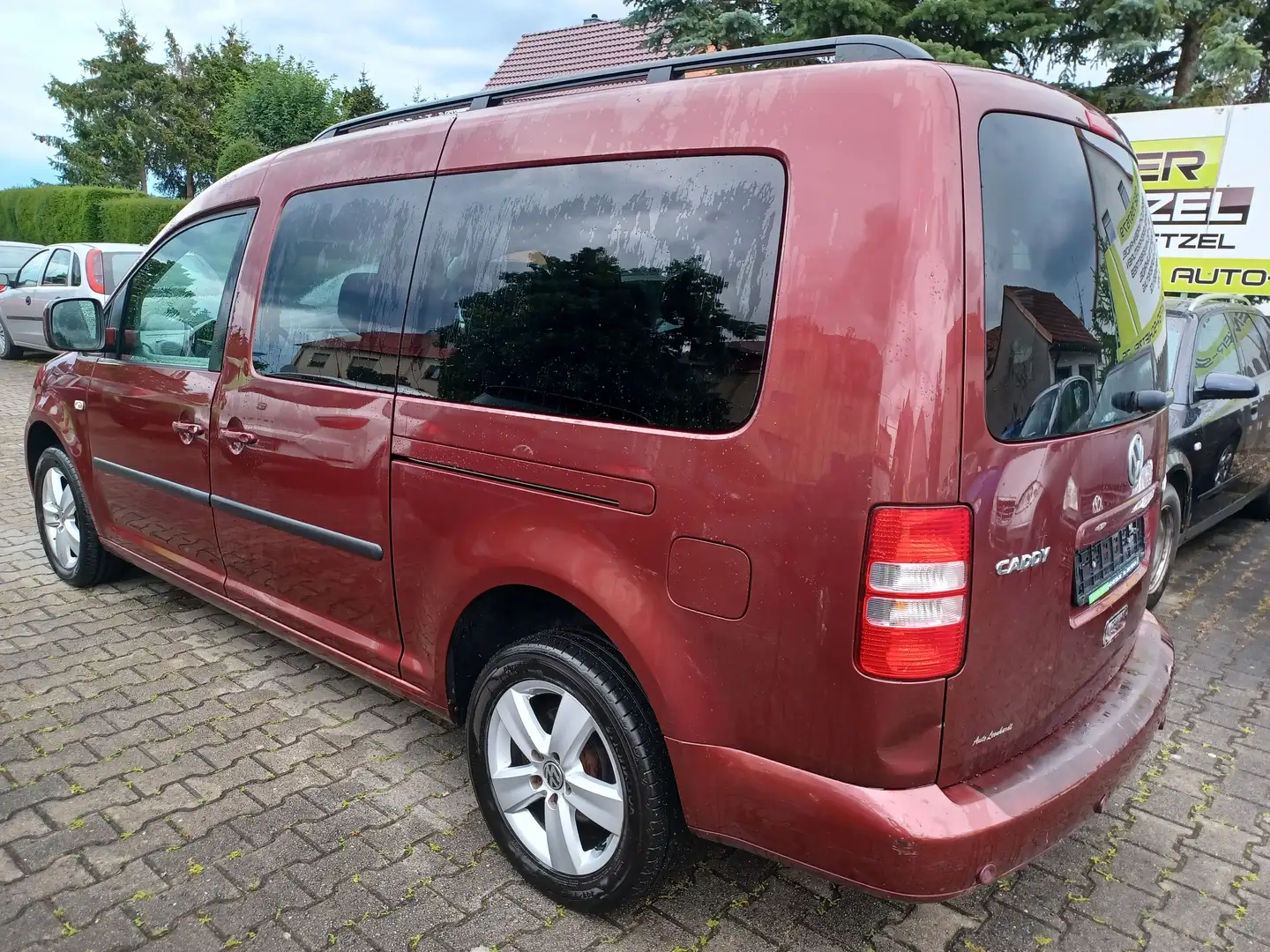 Volkswagen Caddy Maxi 2.0 TDI Edition *Klima*Sitzheizg*Insp+HU NEU Rot - 2