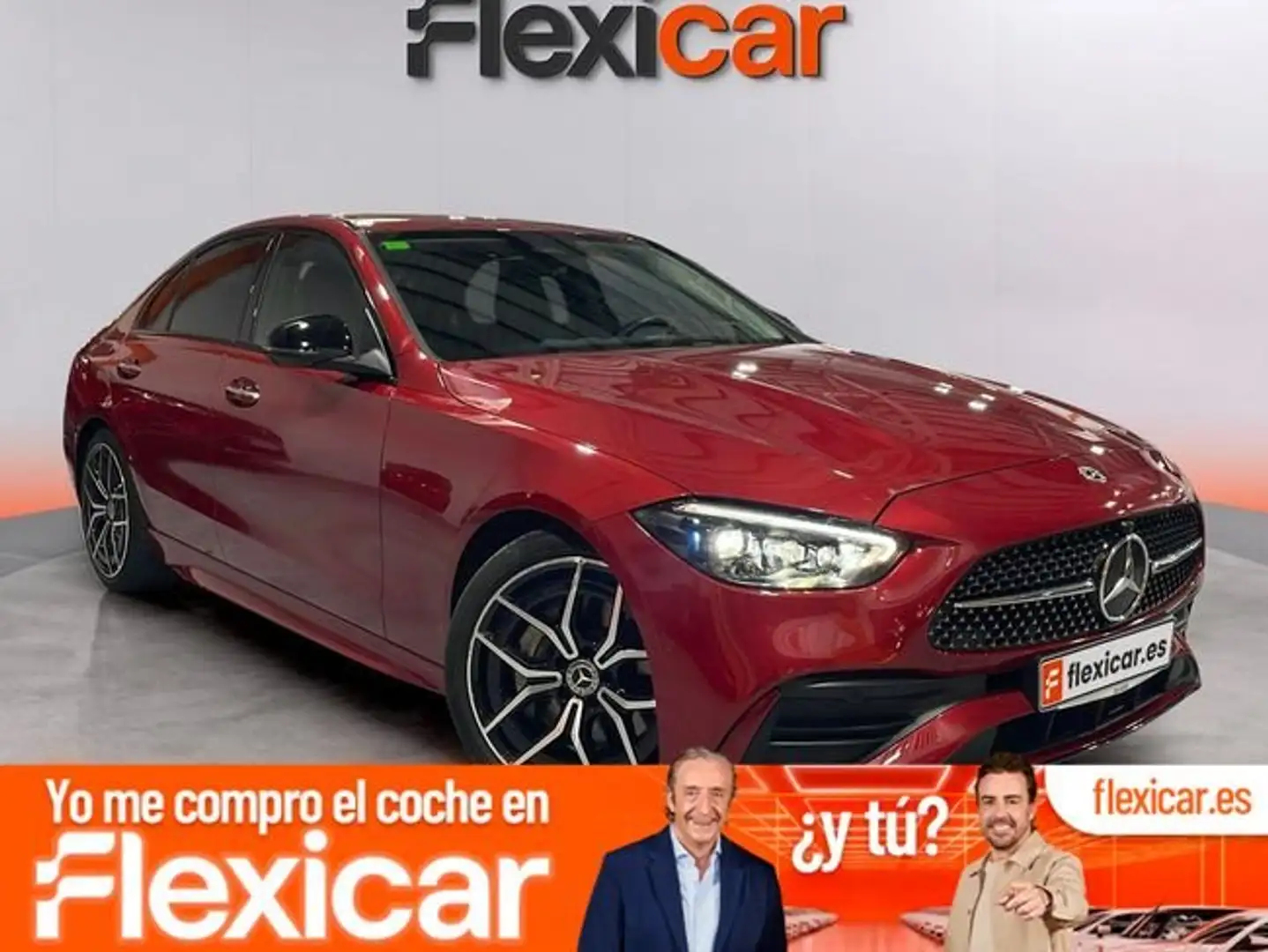 Mercedes-Benz C 200 Rojo - 1