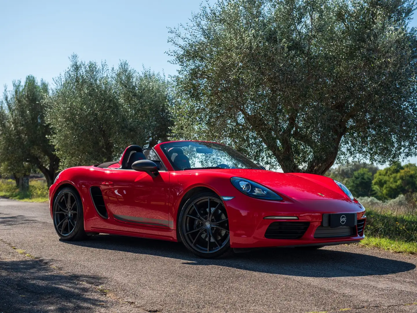 Porsche Boxster 718 Boxster 2.0 T 300cv PDK come nuova Rosso - 1