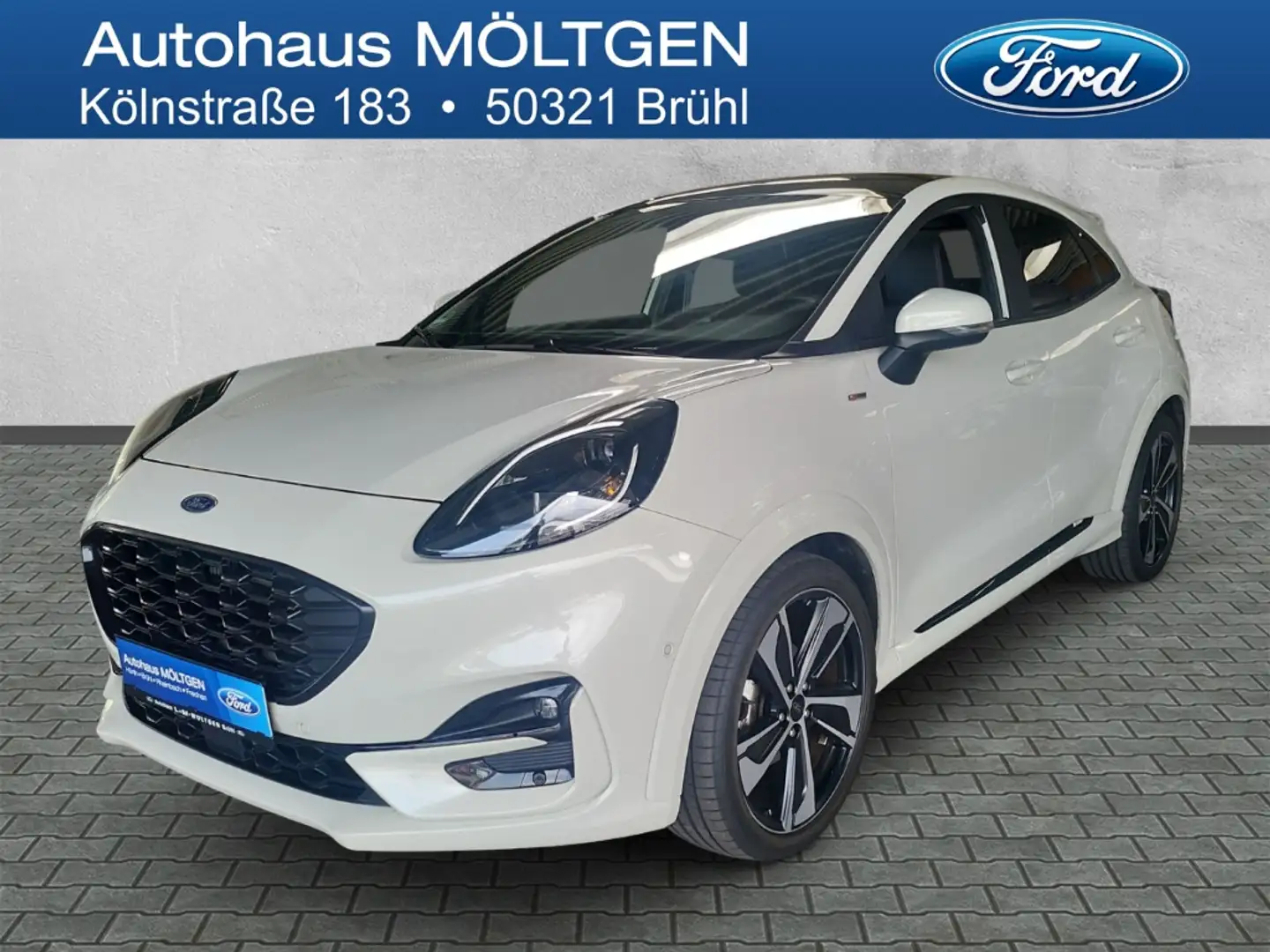 Ford Puma ST-Line X El.Panodach-Navi-B&O-Massagesitze-Klimau Weiß - 1