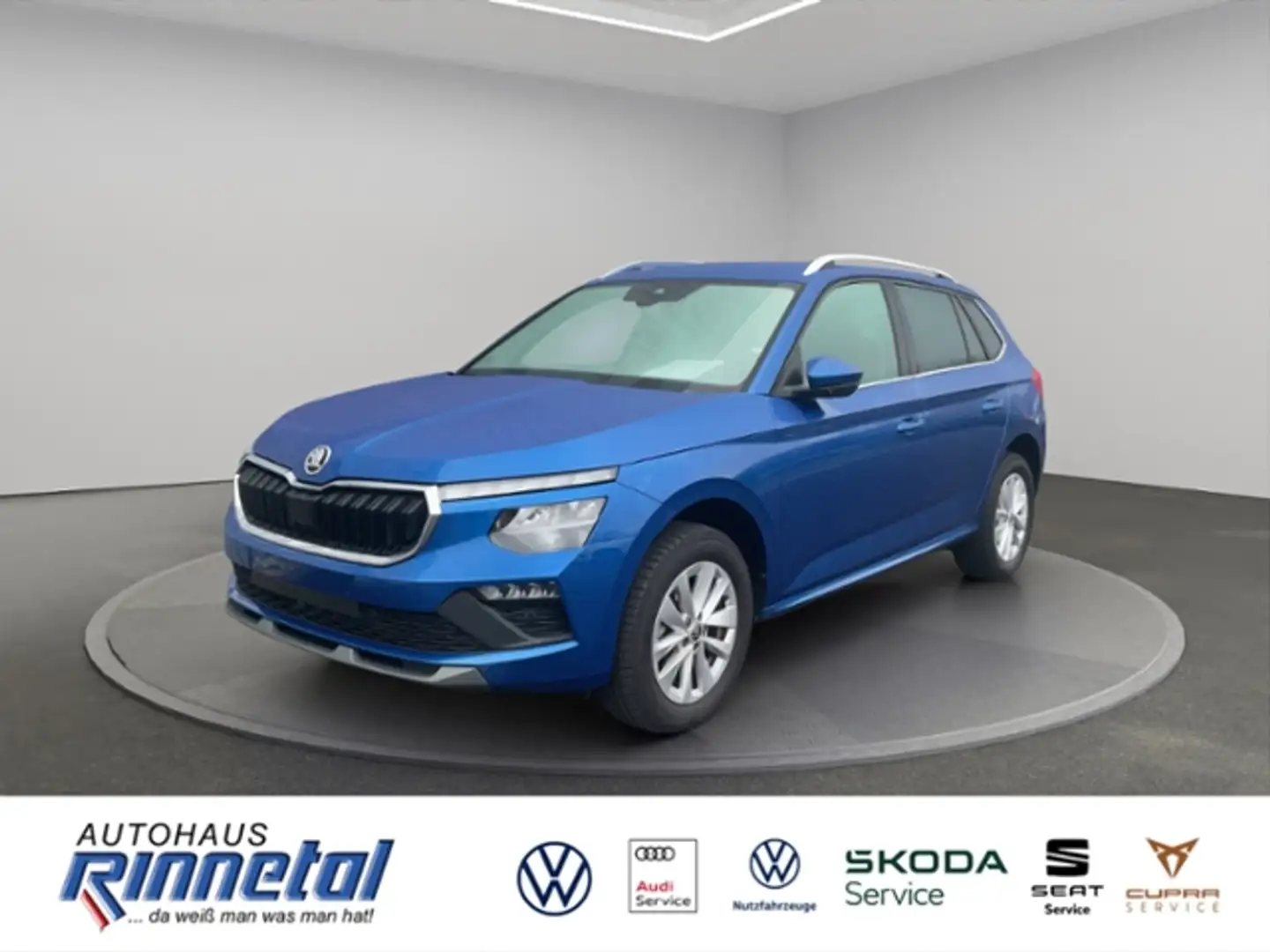 Skoda Kamiq 1.0 TS OPF DSGI Selection KAMERA+KLIMAAUT+PDC+SIT Blau - 1