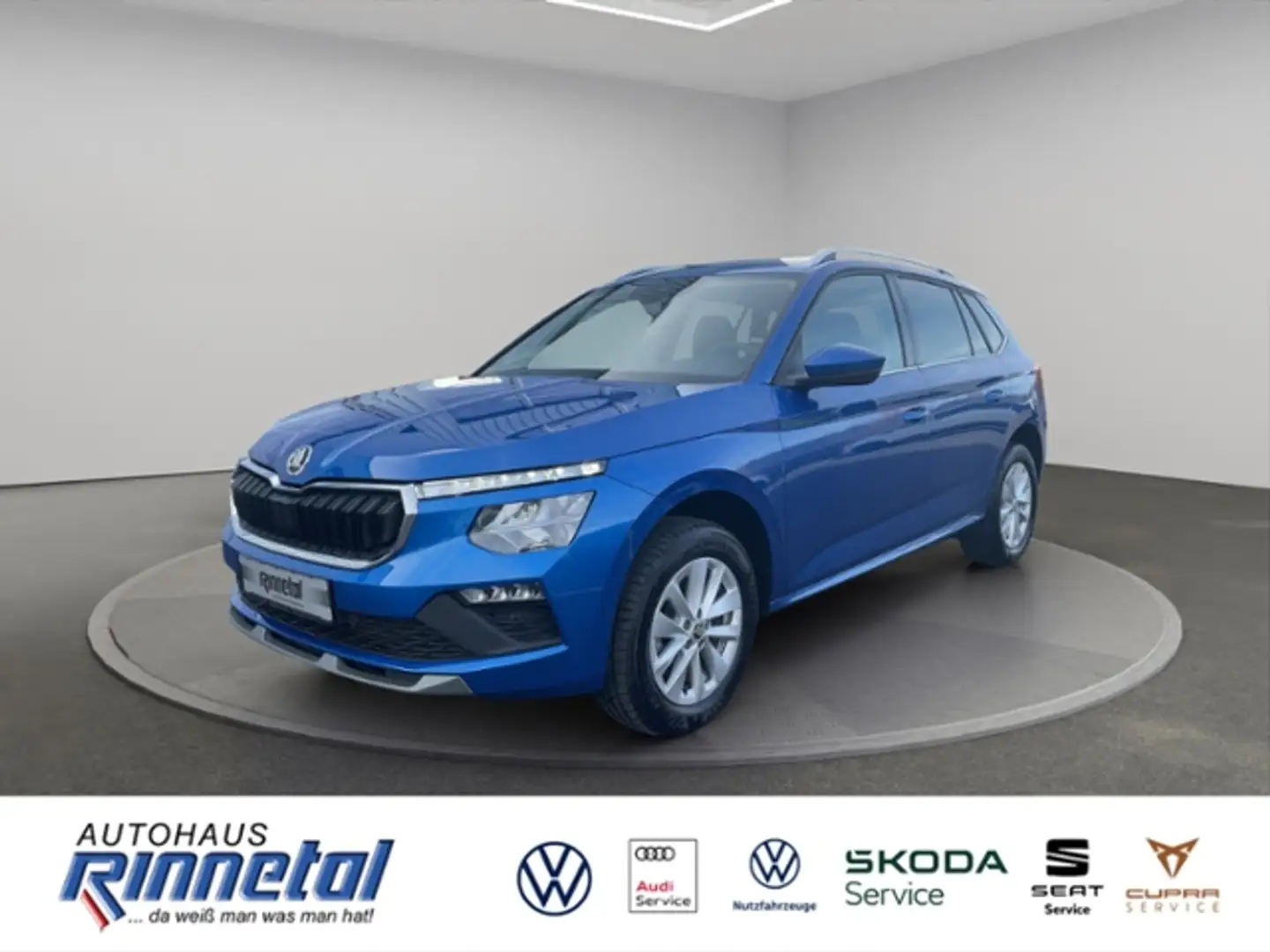 Skoda Kamiq 1.0 TS OPF DSGI Selection KAMERA+KLIMAAUT+PDC+SIT Blau - 1