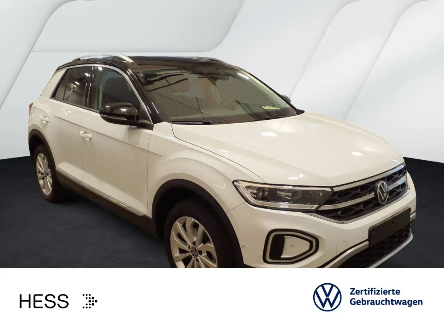 Volkswagen T-Roc T-ROC 1.5 TSI DSG STYLE*LED*AHK*NAVI*KLIMA*PDC*S Weiß - 1