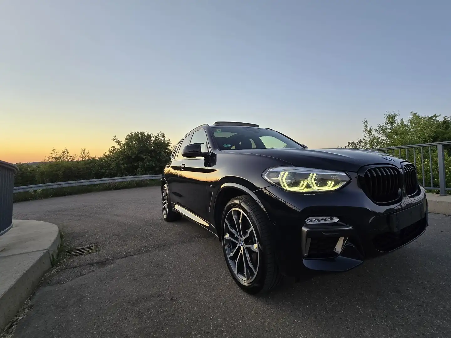 BMW X3 M M40i 8-fach VOLL HUD 360° stnd-heizung Bleu - 1