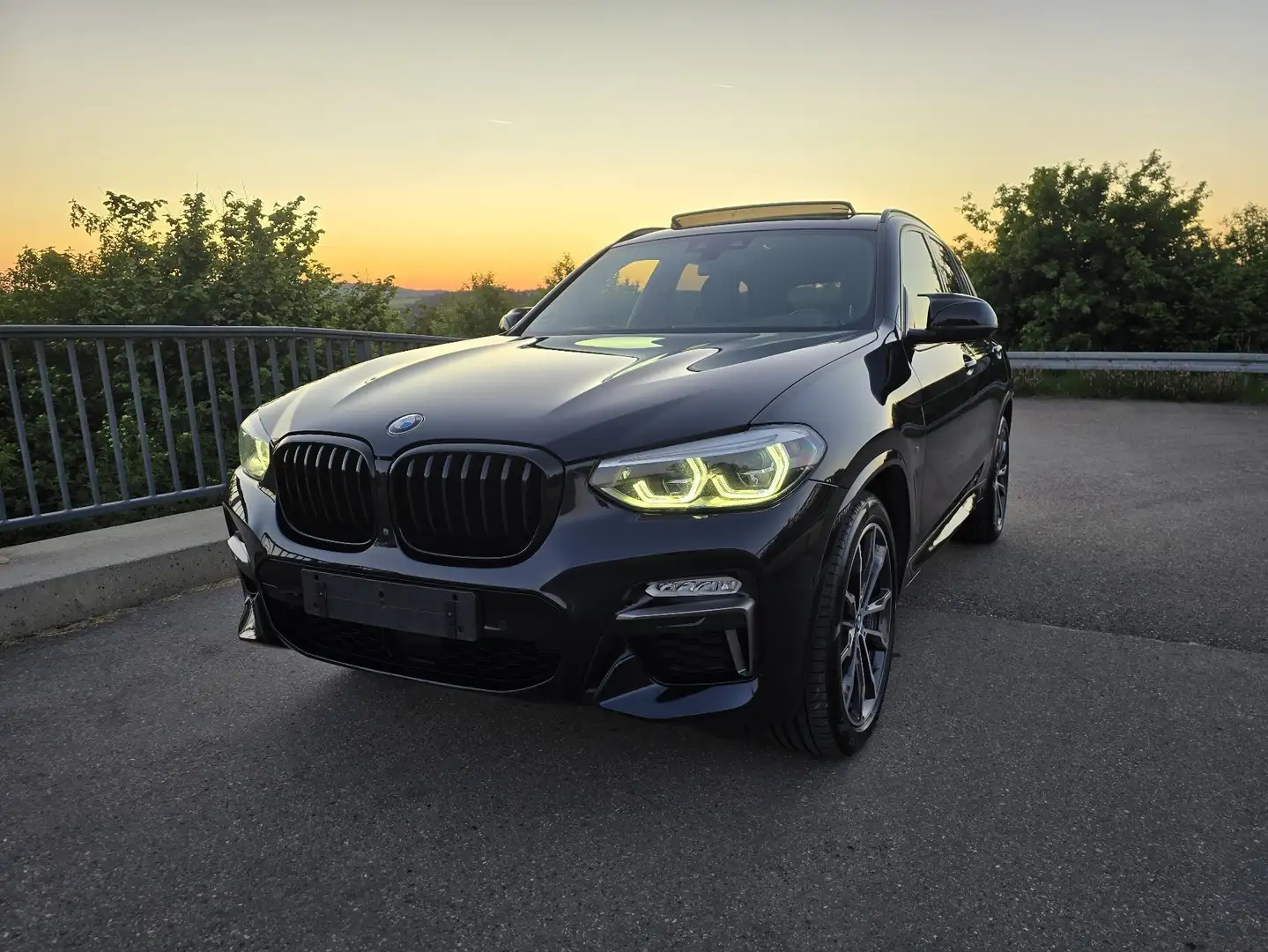 BMW X3 M M40i 8-fach VOLL HUD 360° stnd-heizung Bleu - 2