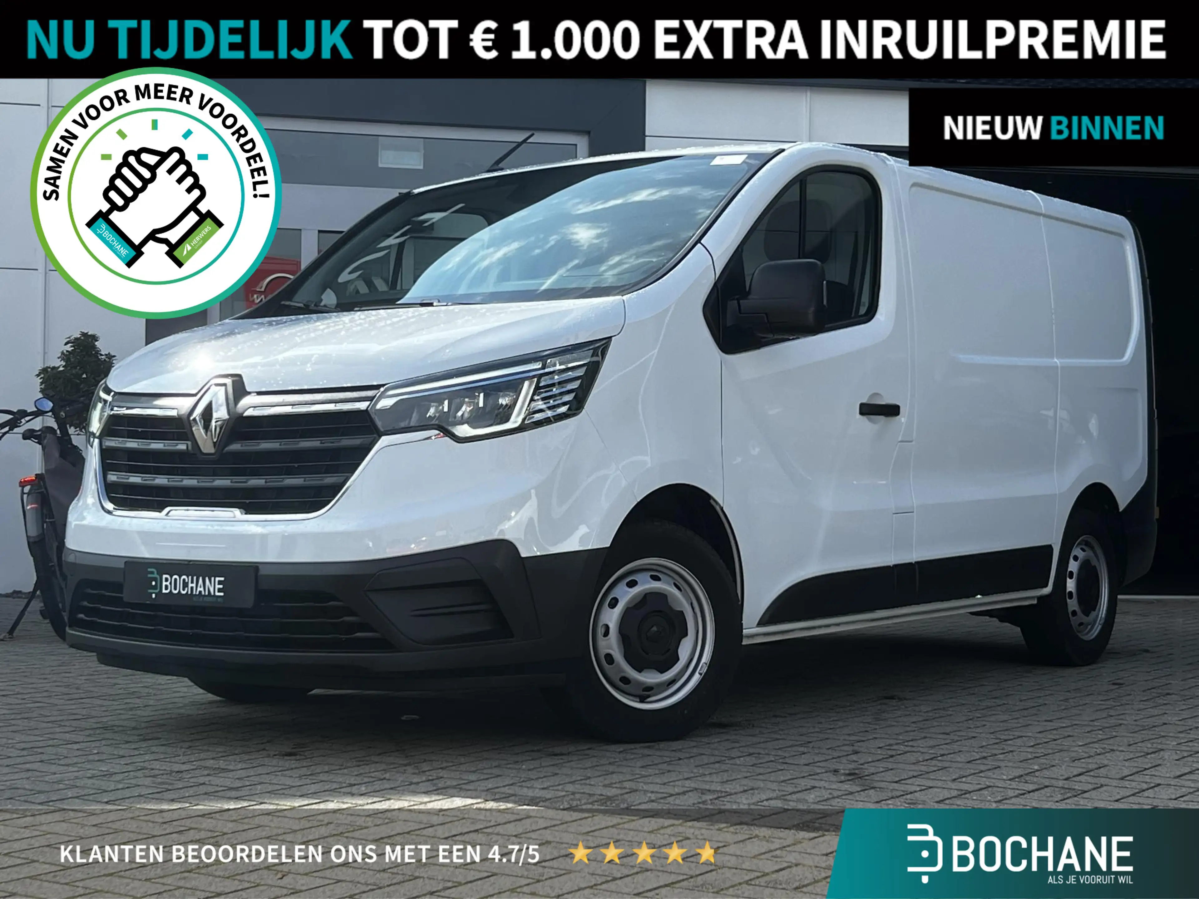 Renault Trafic 2.0 dCi 130 T27 L1H1 Work Edition | Betimmering |