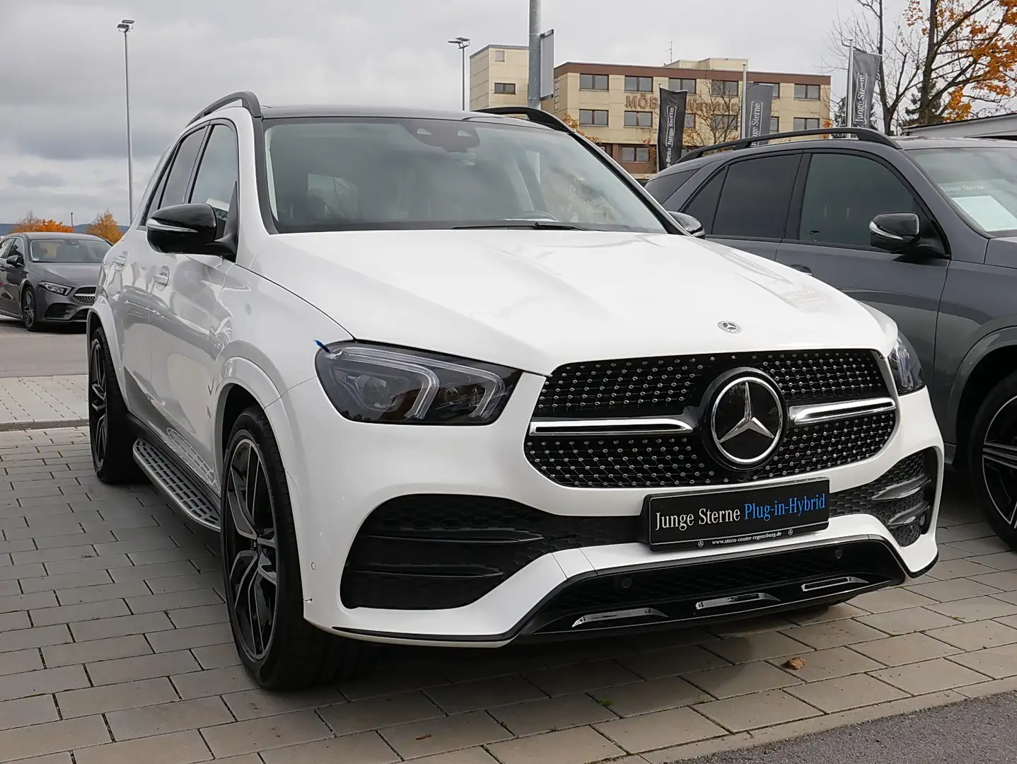 Mercedes-Benz GLE 350 de 4MATIC AMG SHD MBUX Wide MBeam AHK Blanc - 2