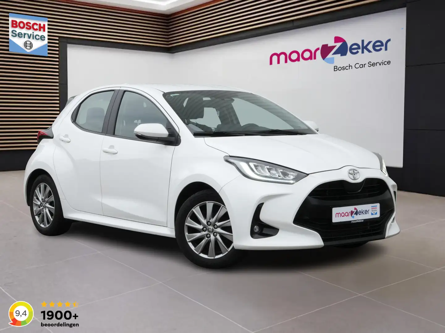 Toyota Yaris 1.5 VVT-i Technology Pack ✅Stoelverw.✅Trekhaak✅Cam Weiß - 1