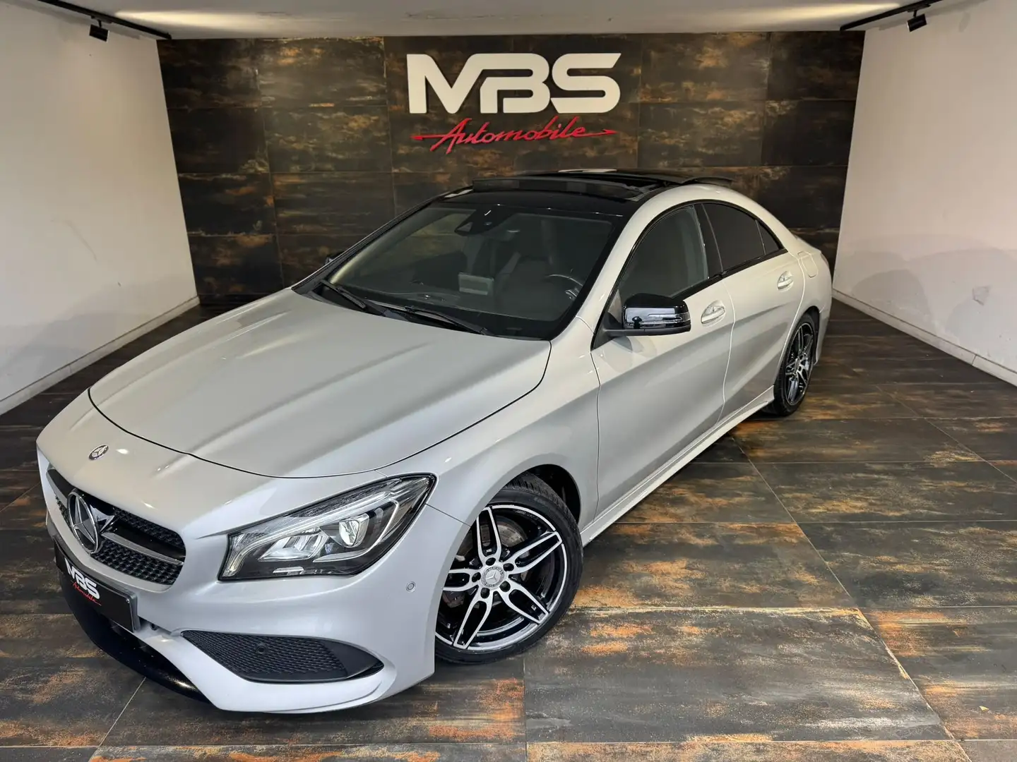 Mercedes-Benz CLA 200 CLA200d *AMG *PANO *FEUX LED *CAMERA *CUIR *GPS Argintiu - 2