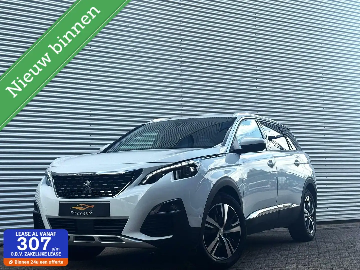 Peugeot 5008 1.2 PureTech Allure /Automaat Led/Camera/Carplay Blanco - 1