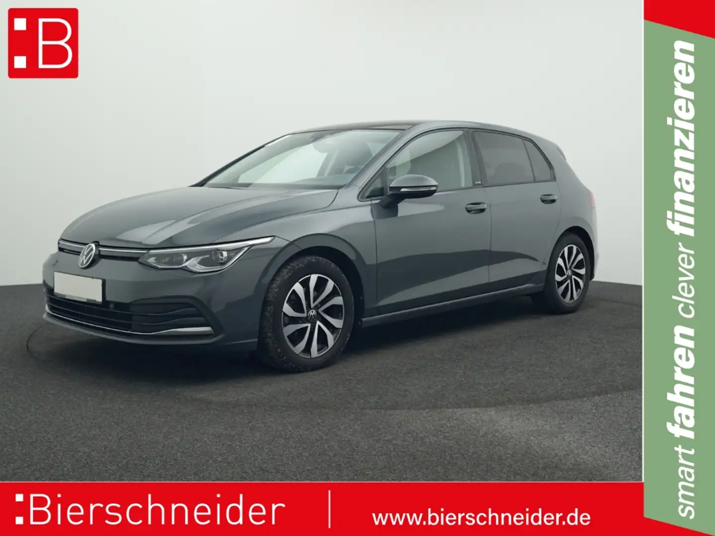 Volkswagen Golf 8 2.0 TDI DSG Active 5-J-GAR PANO AHK HuD ACC Grau - 1