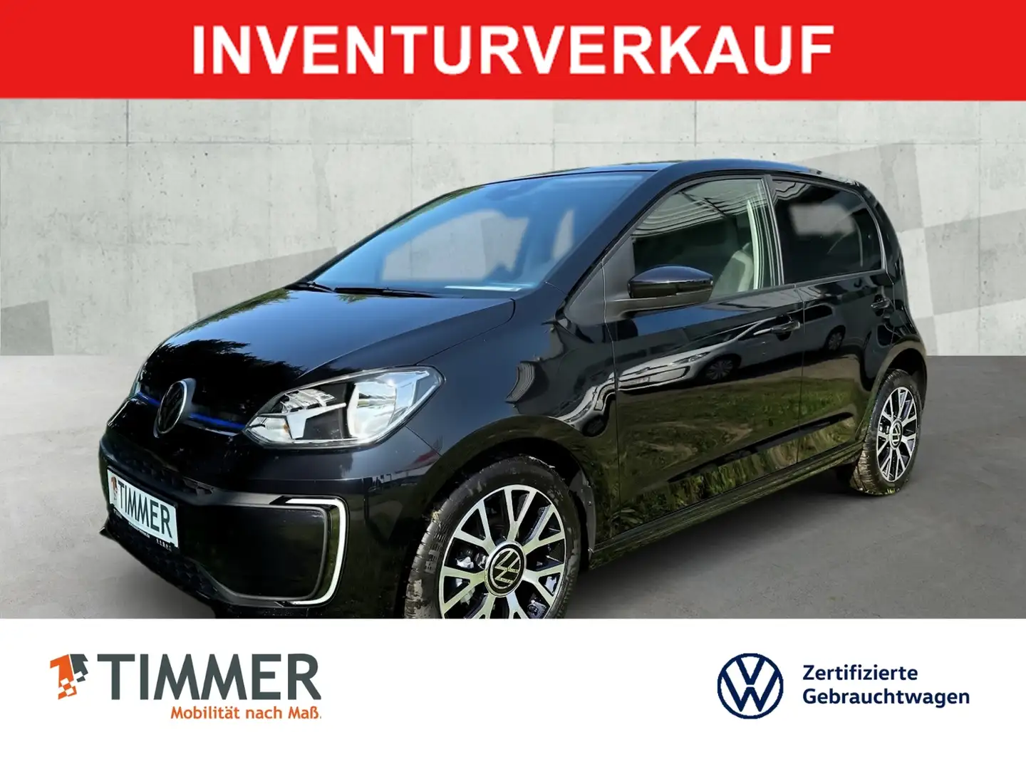 Volkswagen up! Edition 61 kW (83 PS) *KLIMA*SHZ*LED* Schwarz - 1
