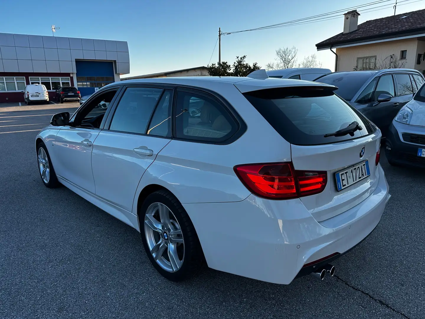 BMW 330 Serie 3 Touring 330d Touring xdrive Msport ET172AT Blanc - 2