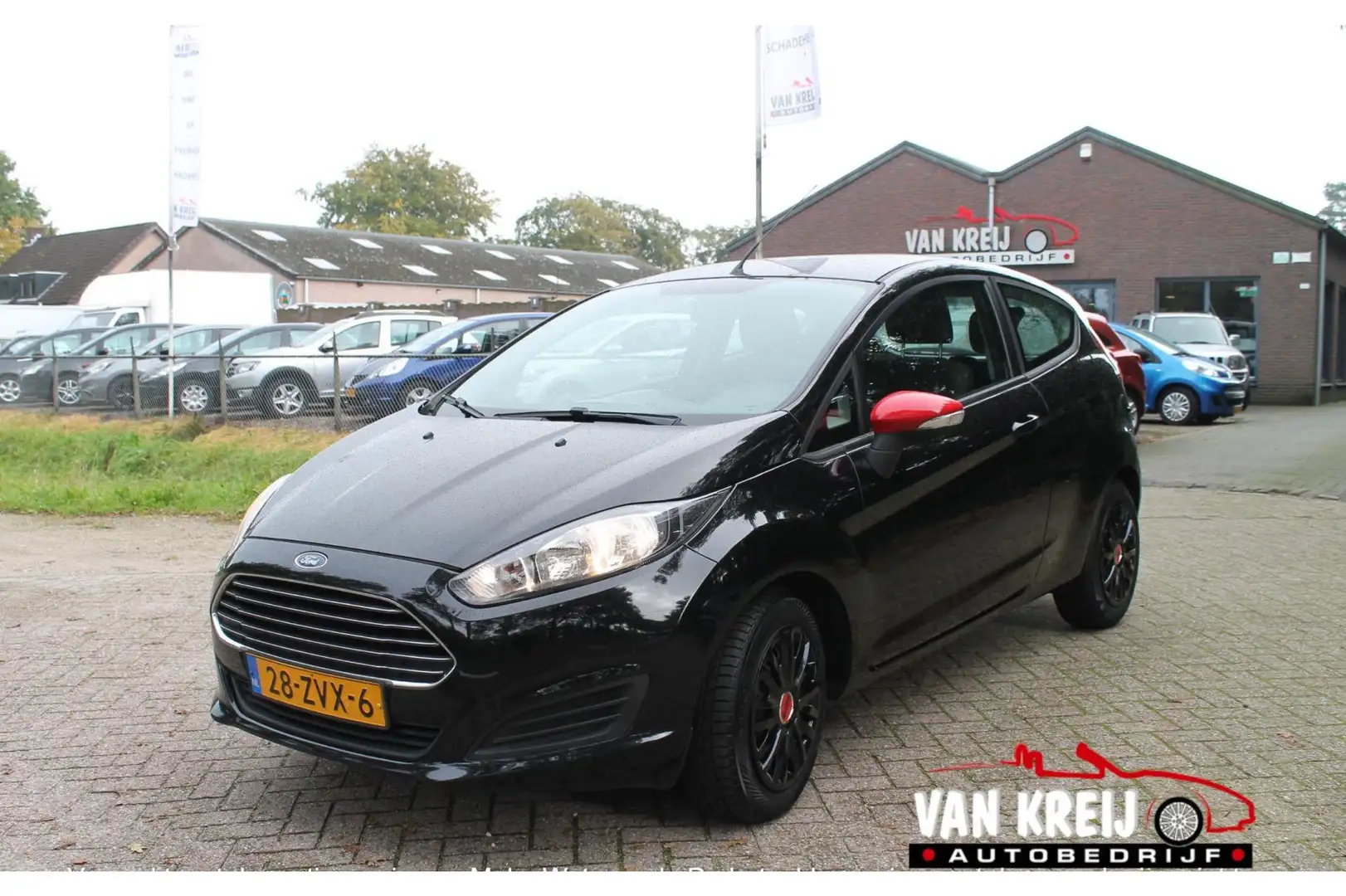 Ford Fiesta 1.0 Champion AIRCO Incl Beurt Autopas Schwarz - 2
