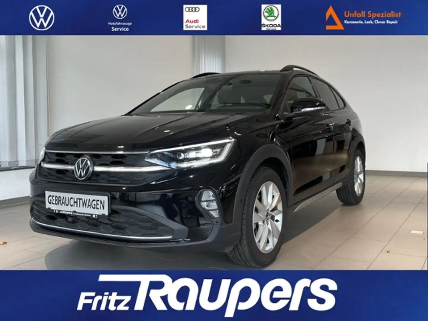 Volkswagen Taigo 1.0 TSI DSG Goal +KAMERA+NAVI Schwarz - 1