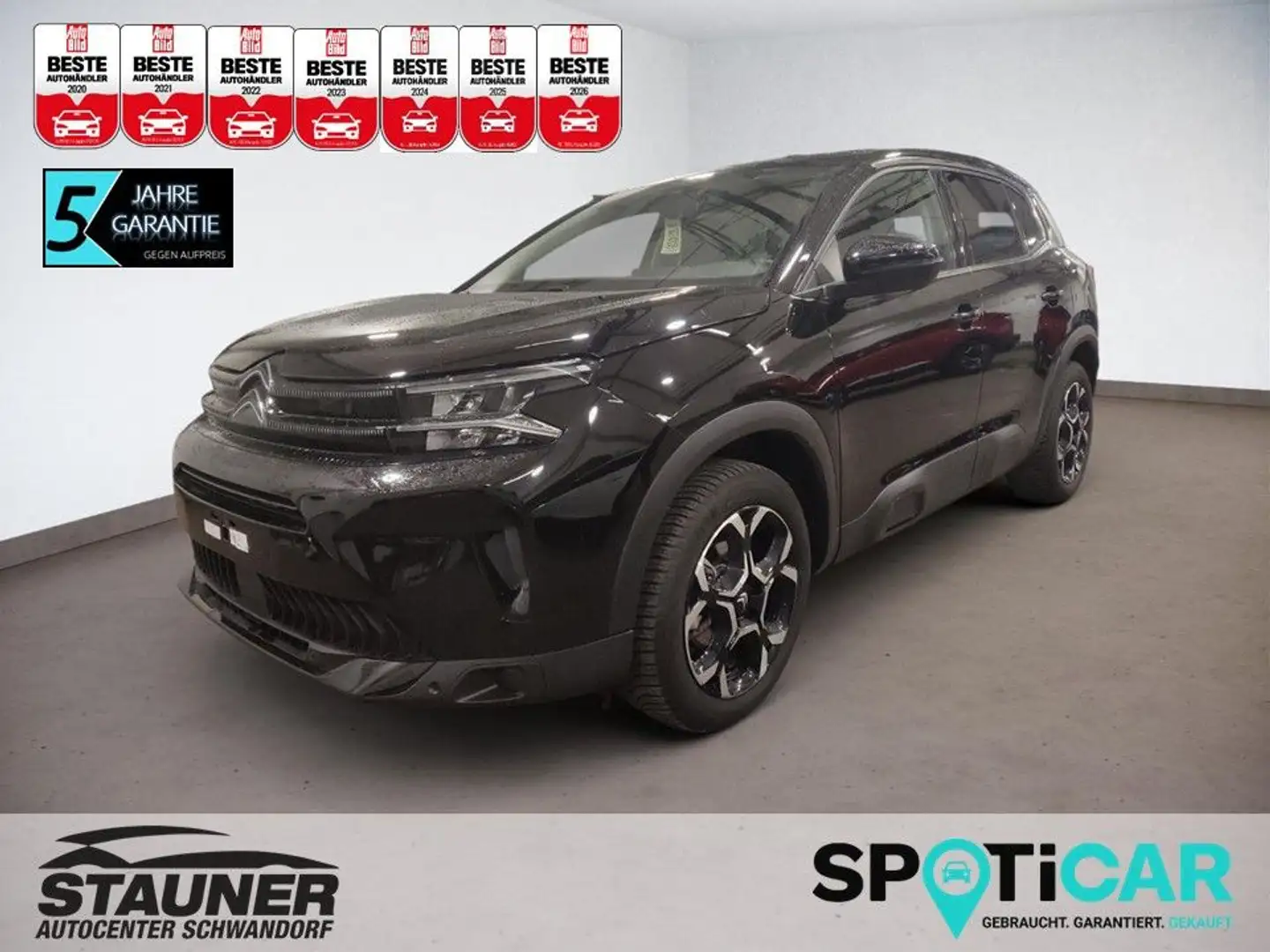Citroen C5 Aircross Hybrid 145PS e-DSC6 Plus SHZ*PDC*KAM Noir - 1