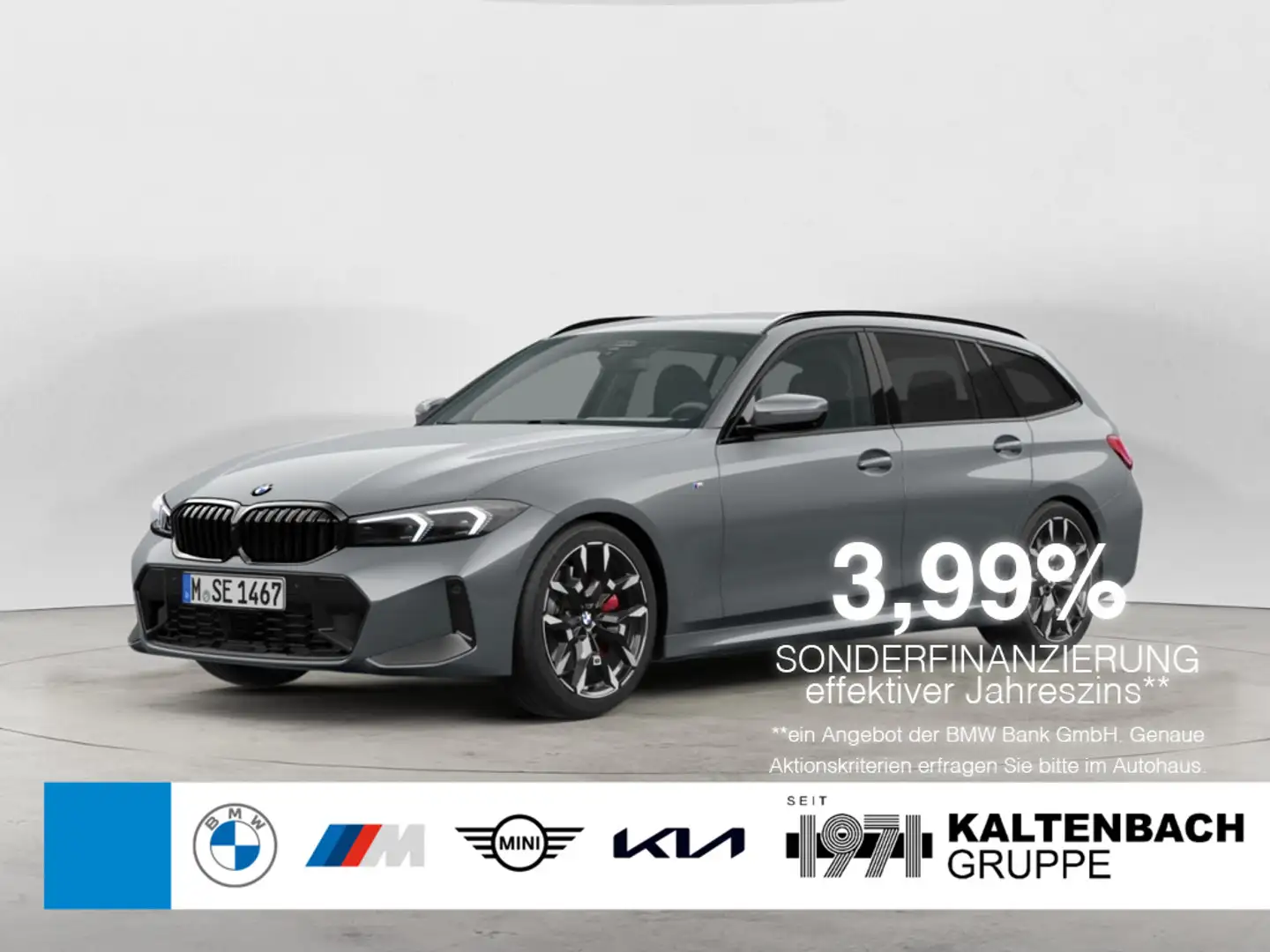BMW 320 d Touring M-Sport Pro FACEL. AHK HUD 360° Grau - 1