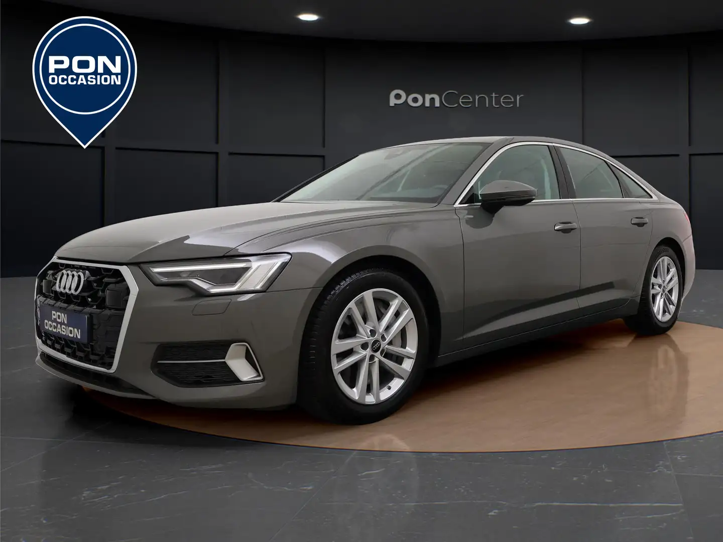Audi A6 Limousine 55 TFSI 340 PK Quattro Pro Line | Stoelv Grijs - 1