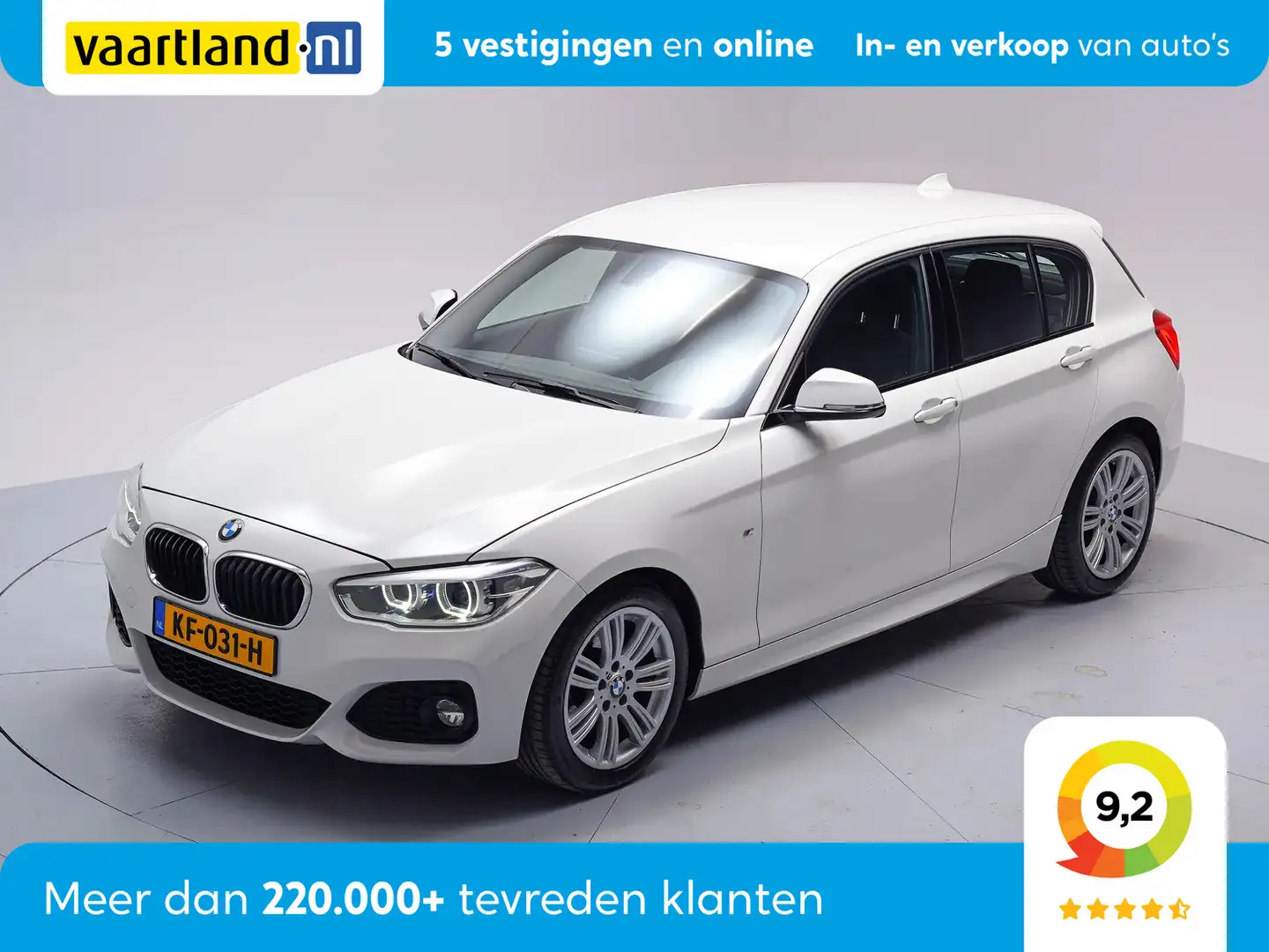 BMW 118 1-serie 118i M Sport Executive [ Navi Clima PDC ] Weiß - 1