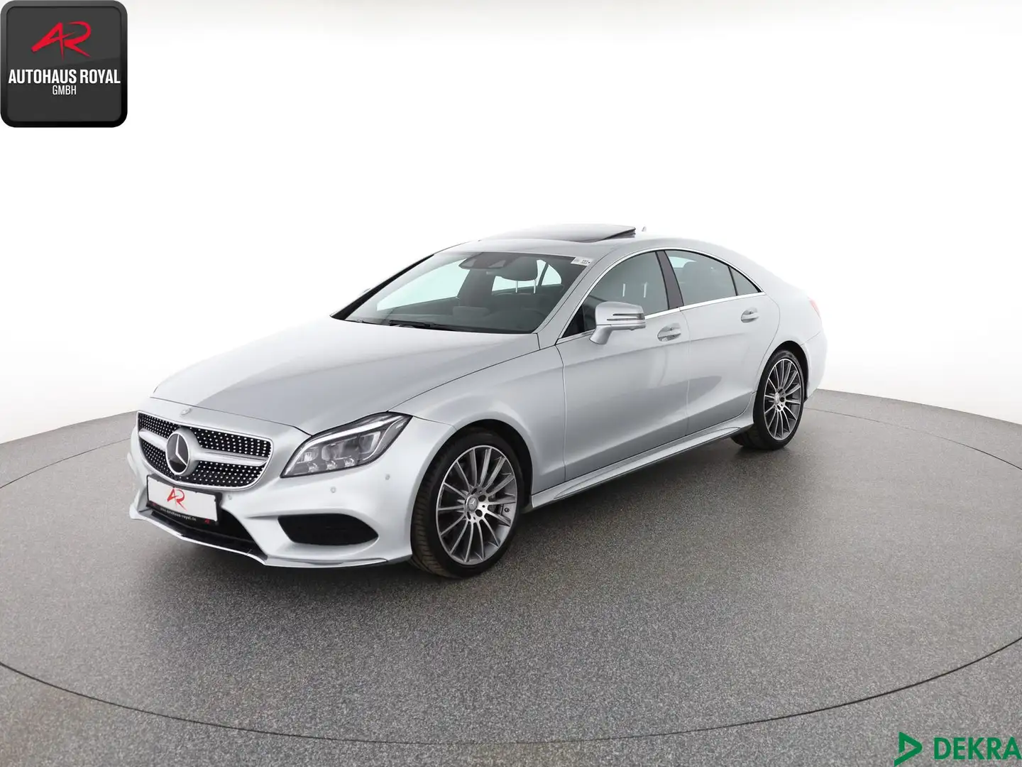 Mercedes-Benz CLS 400 CLS 400 4M AMG MULTIBEAM,H/K,360G,SH,ERST:36TKM srebrna - 1