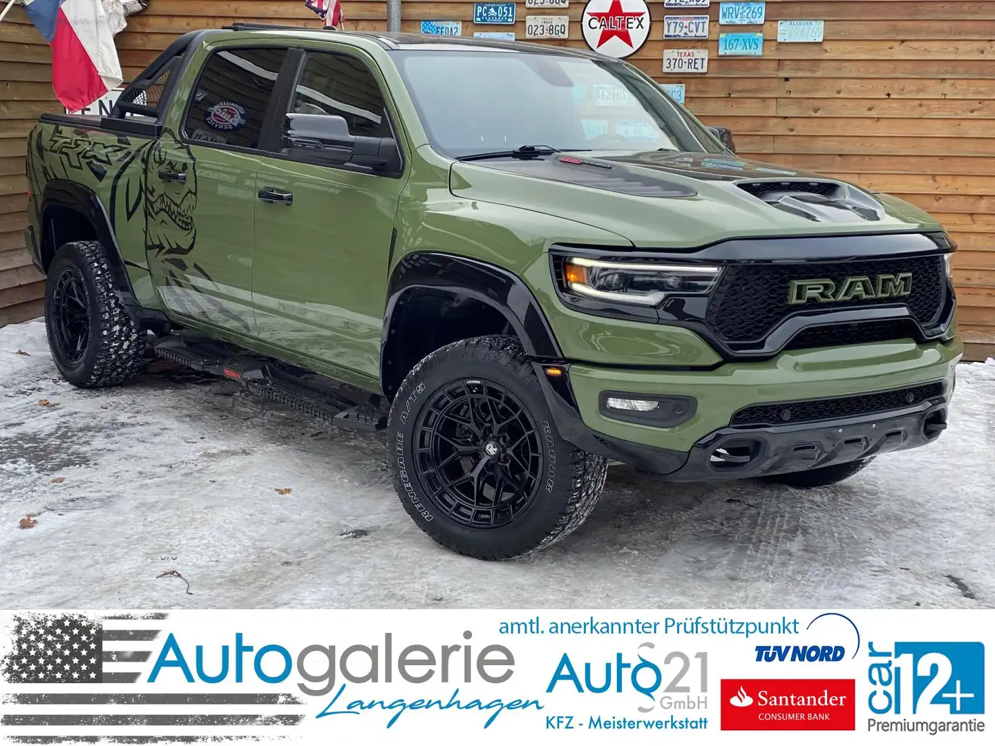Dodge RAM 1500 TRX Bodykit 5.7L 12´´Displ. 4x4 AHK LPG Grün - 1