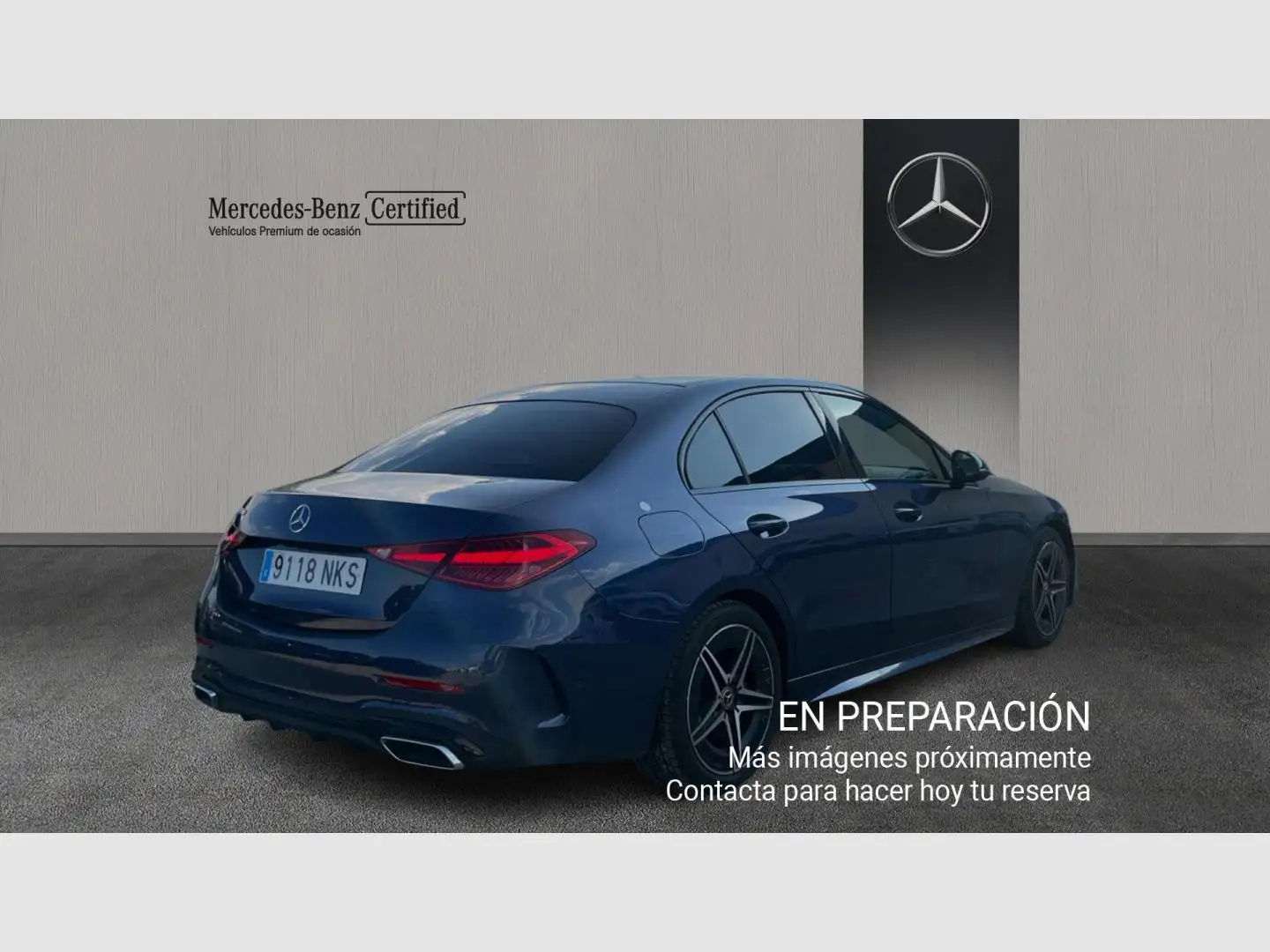 Mercedes-Benz C 200 d Berlina Azul - 2
