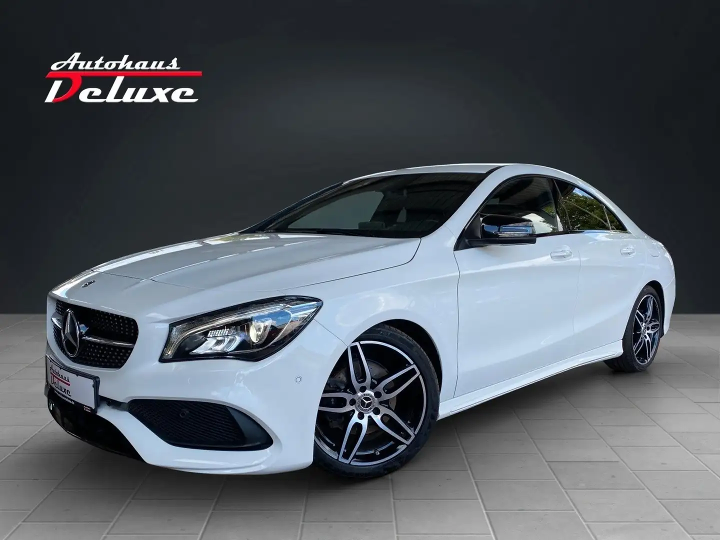 Mercedes-Benz CLA 200 COUPE AMG-NIGHT-P. NAVI-KAMERA-LEDER-LED Blanc - 1