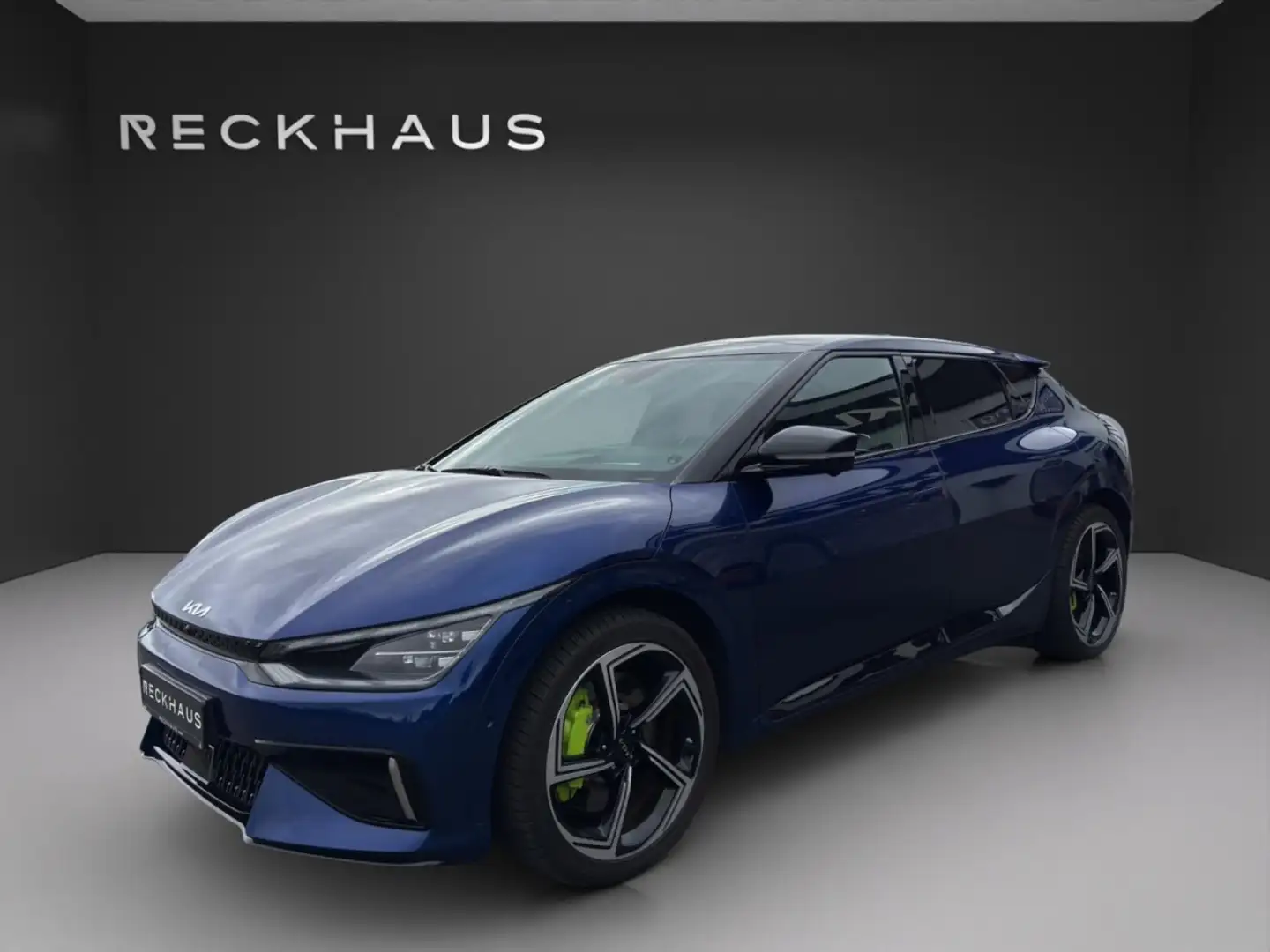 Kia EV6 77.4 AWD GT GD Klima Navi Leder Einparkhilfe Синий - 1