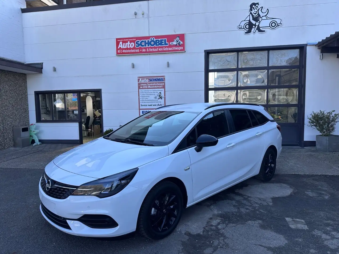 Opel Astra K Sports Tourer Edition Start-Stop-73tkm Weiß - 2
