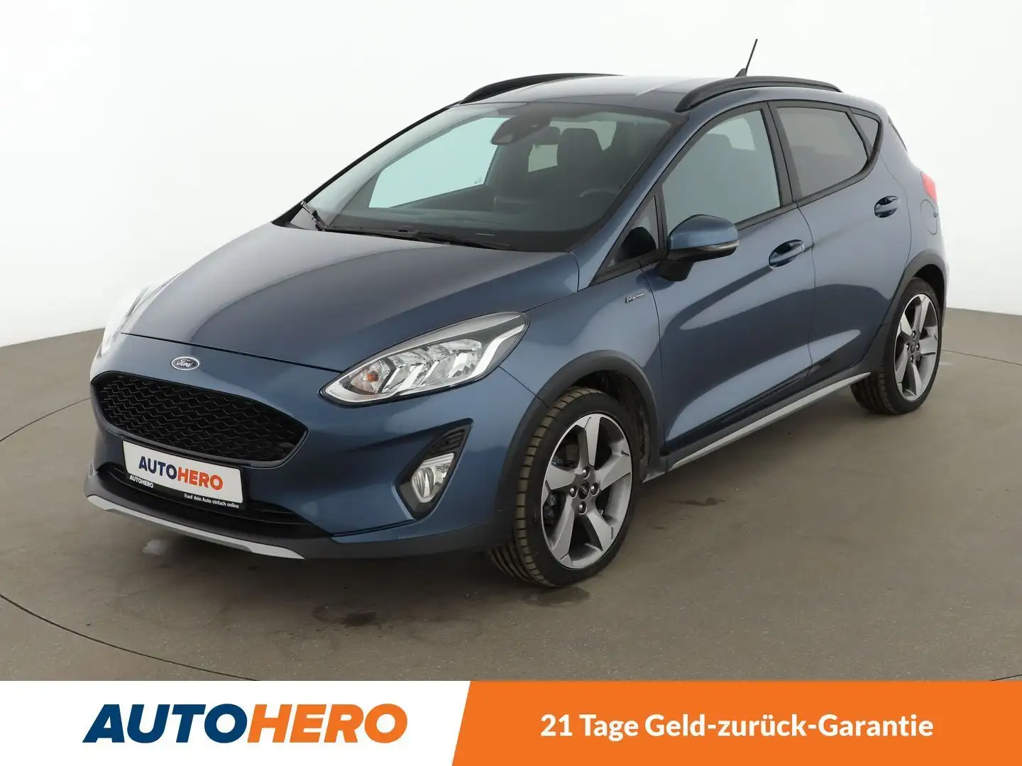 Ford Fiesta 1.0 EcoBoost Active X*NAVI*SOUND*PDC*ALU*SPUR* Blau - 1