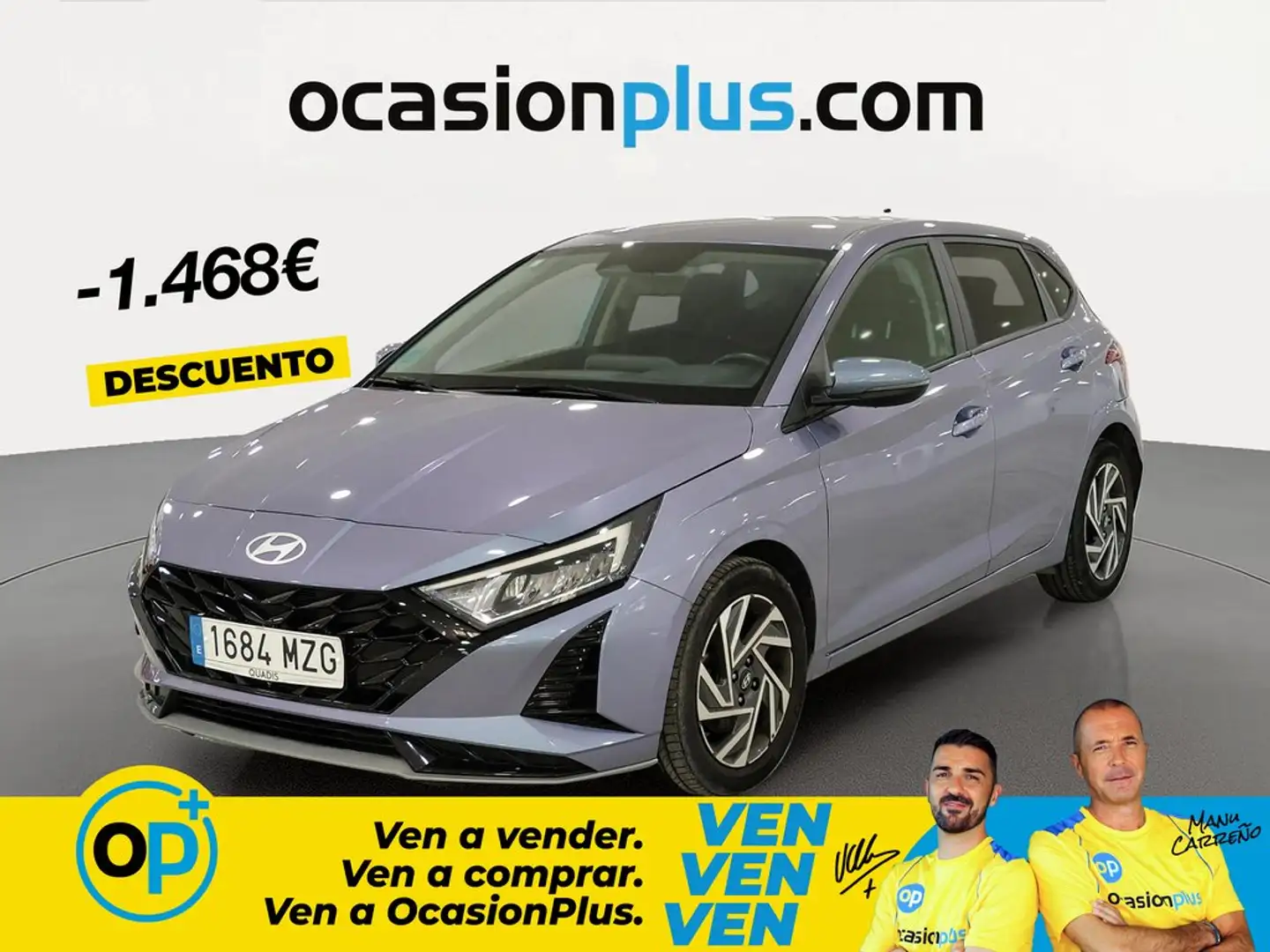 Hyundai i20 1.0 TGDI Klass 100 Azul - 1