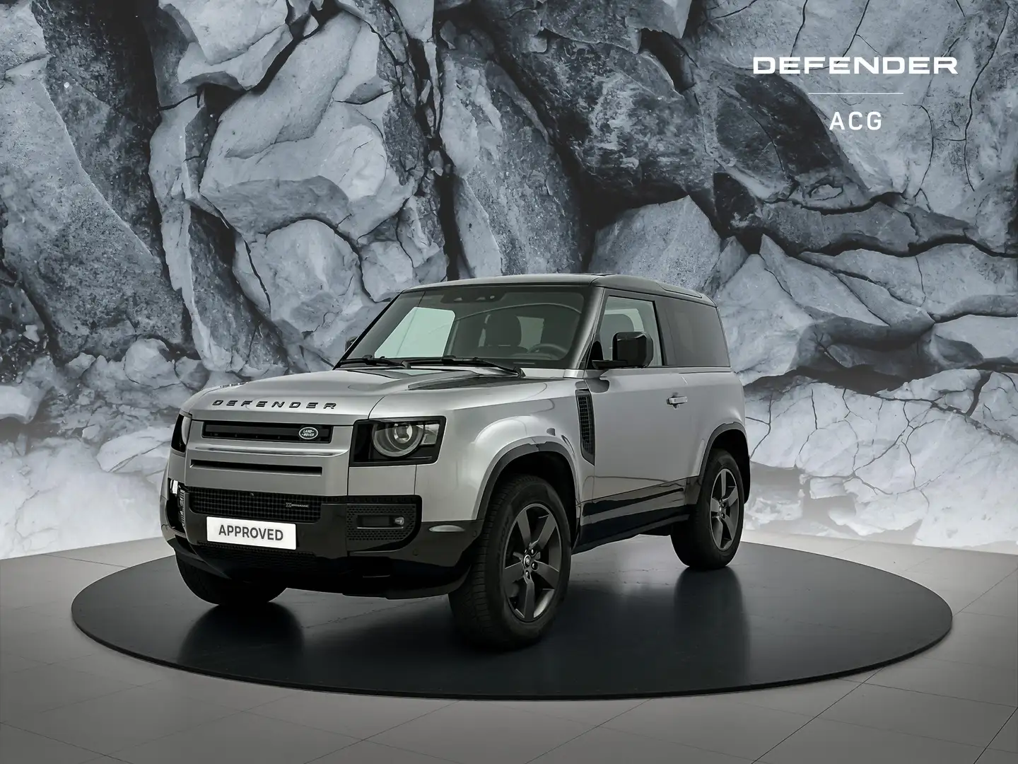 Land Rover Defender 90 D200 X-Dynamic S Lichte Vra Grijs - 1