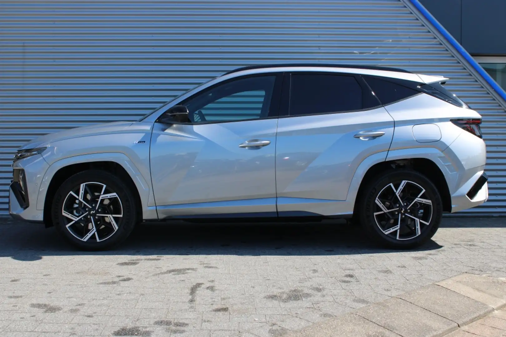 Hyundai TUCSON 1.6 T-GDI HEV N Line | Org. NL! Grijs - 2