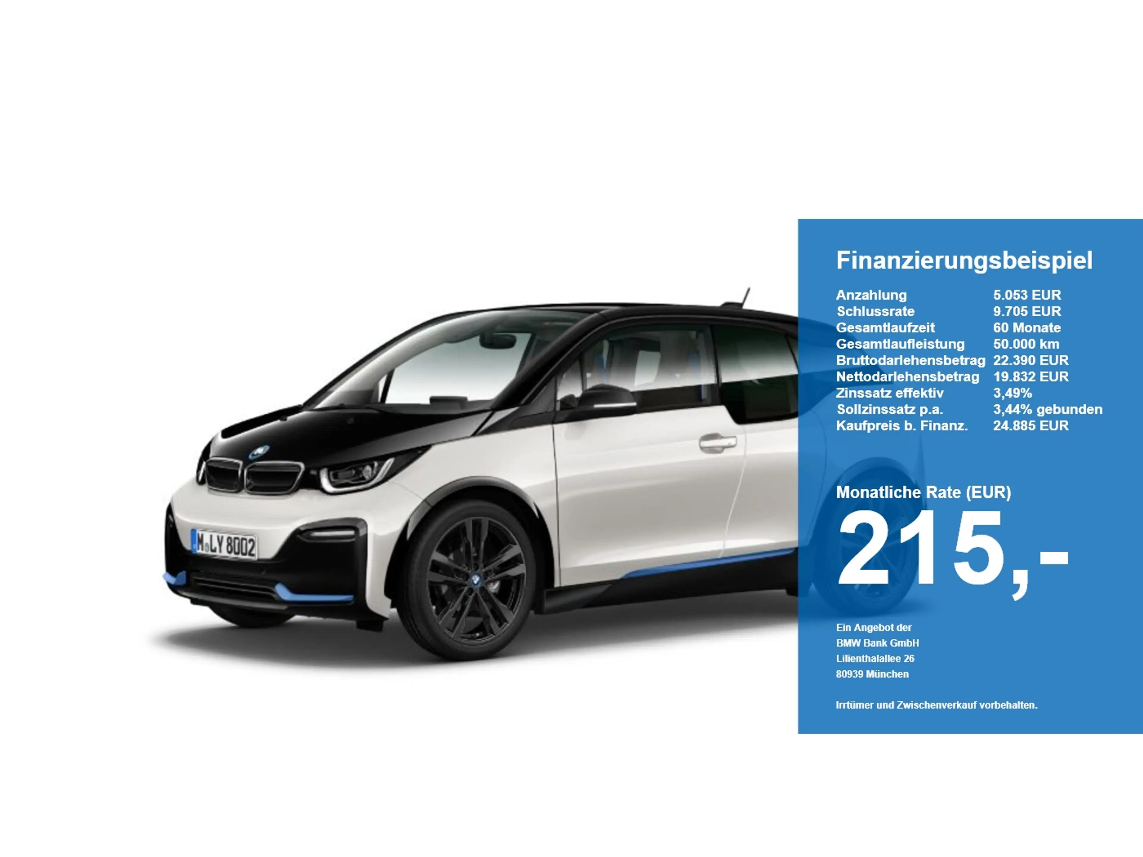 BMW i3 S 120Ah ACC LED SpurAss Navi RFK Sportsitz AUT