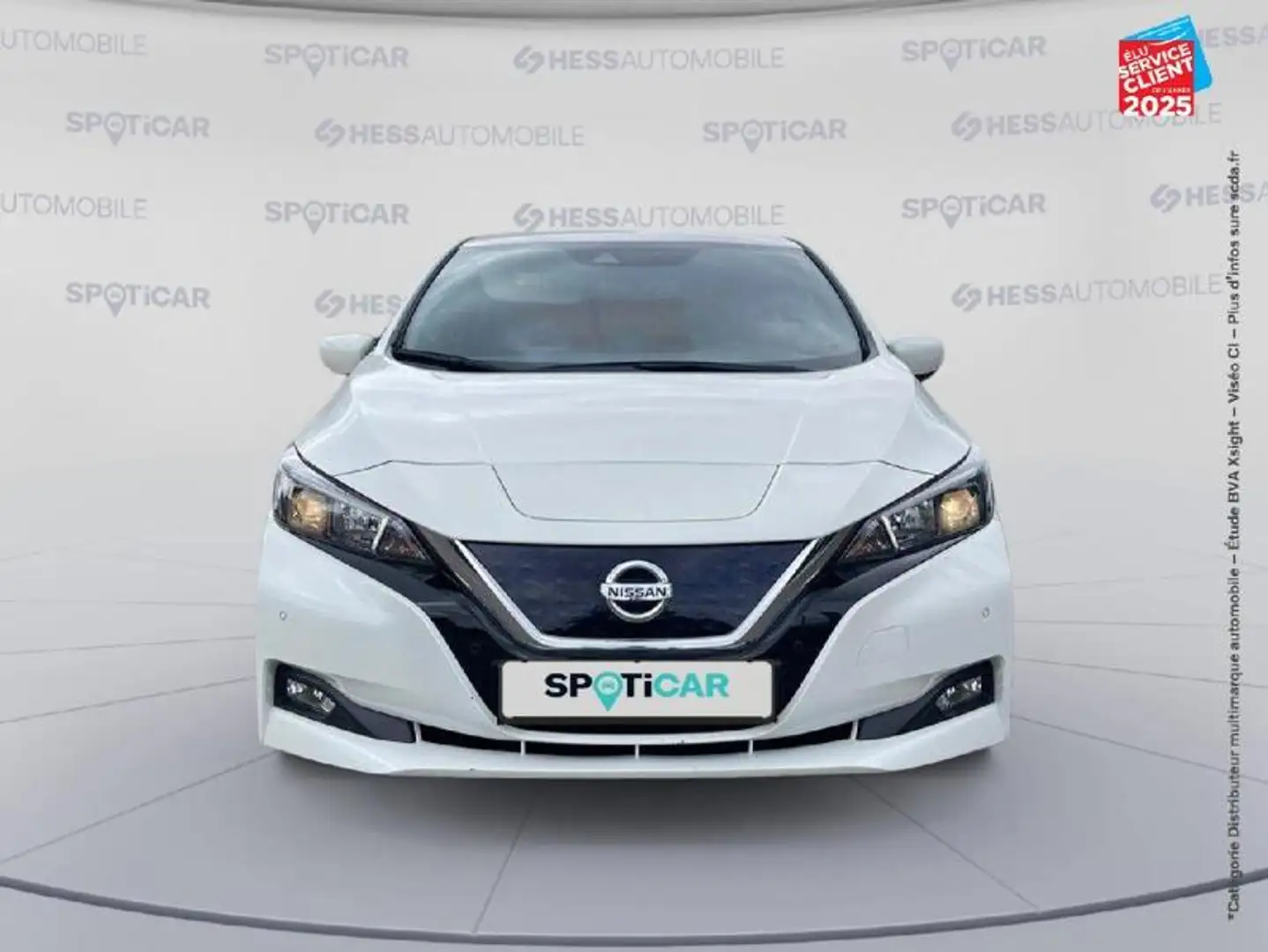 Nissan Leaf 150ch 40kWh N-Connecta 19.5 Blanc - 2