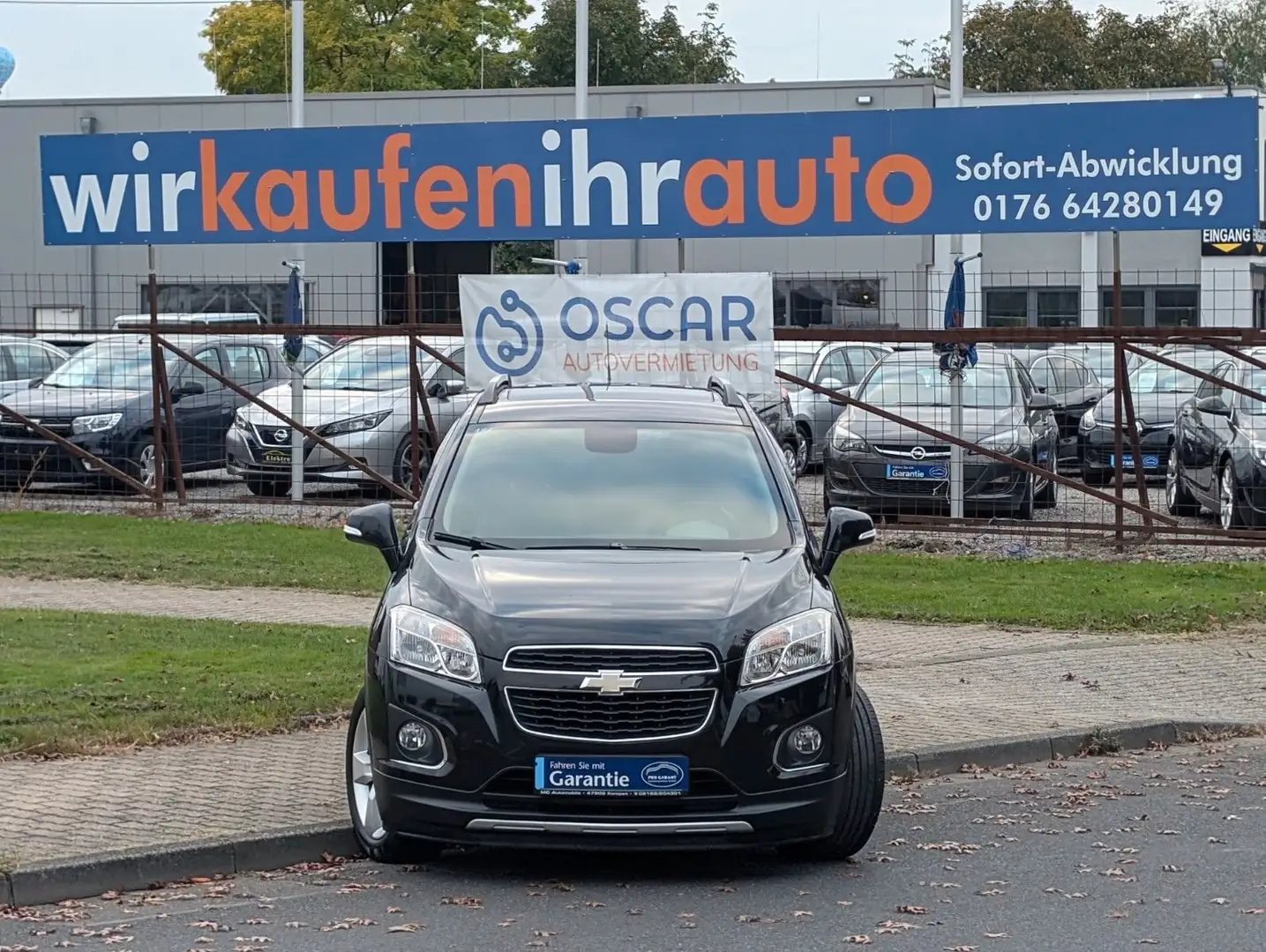 Chevrolet Trax LT*TEILLEDER*KAMERA*PDC*TEMPOMAT*AHK !! Schwarz - 1