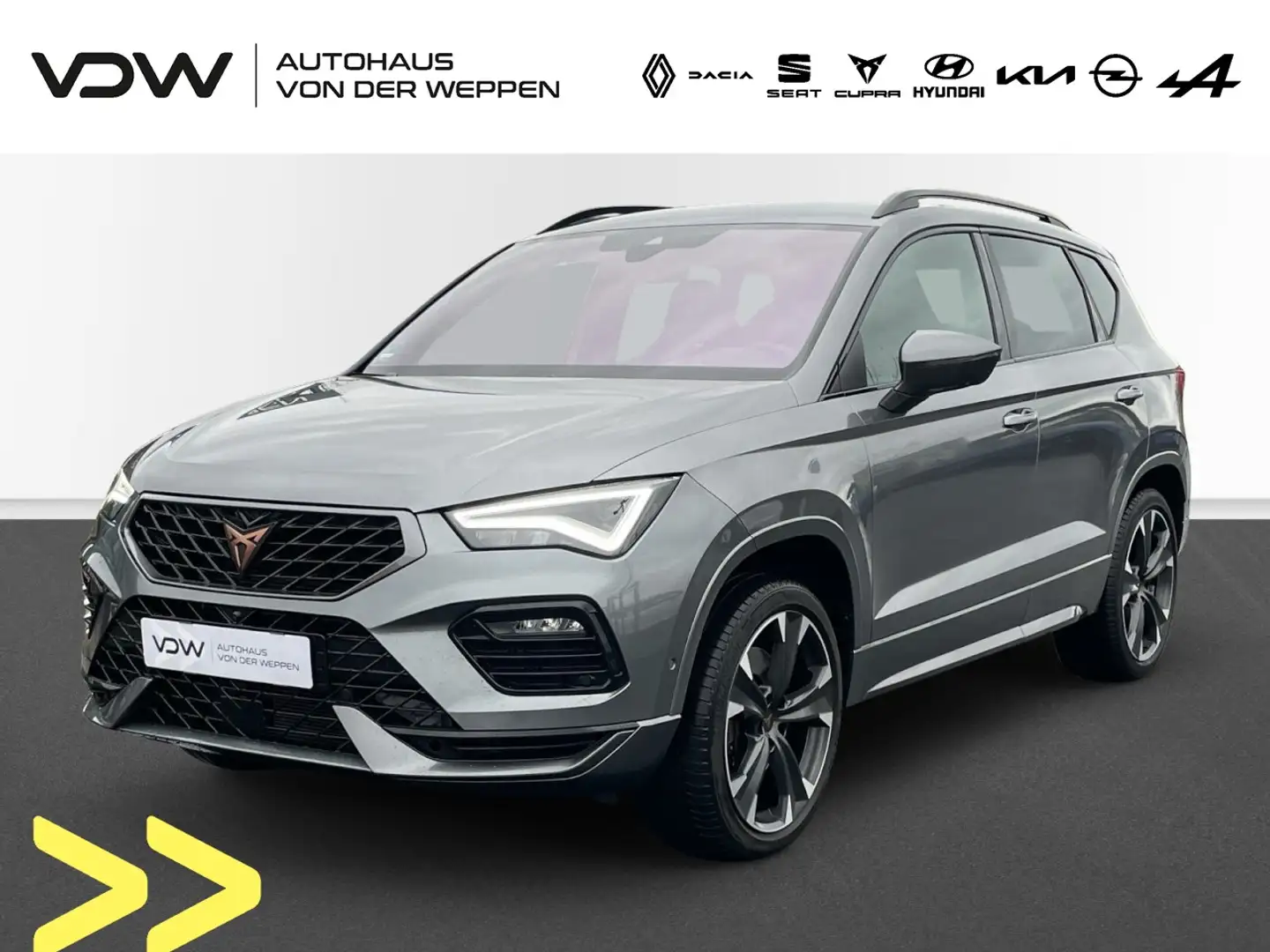 CUPRA Ateca VZ 4Drive DSG 360 Kamera Frontsch. heizbar Klima Gris - 1