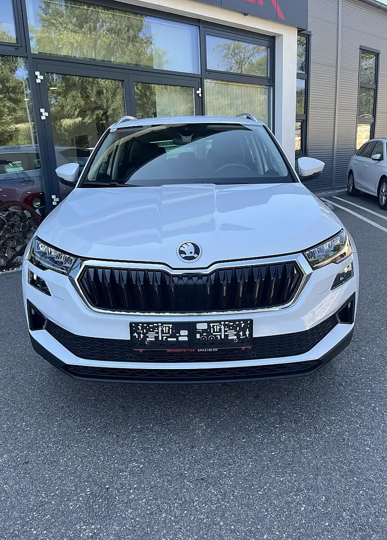 Skoda Karoq 1,0 TSI Selection Weiß - 2