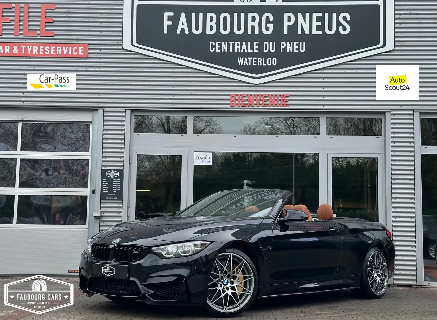 BMW M4 *COMPETITION*EURO6b*HISTORIQUE-100%*FULL-M-CARBON* Schwarz - 1