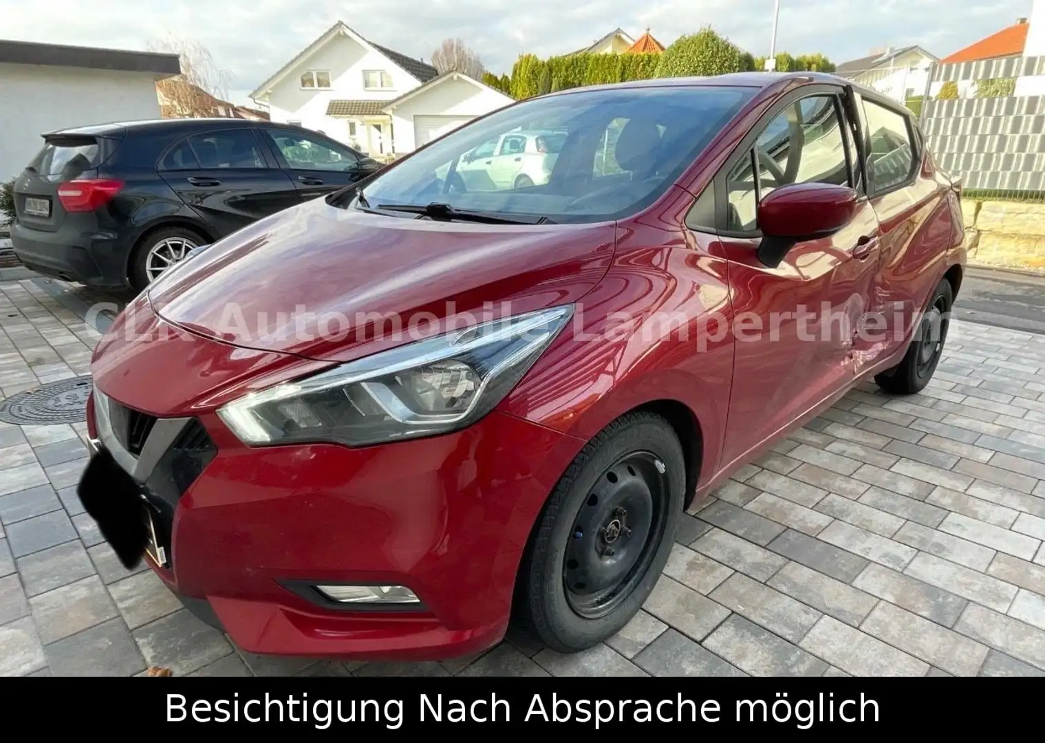 Nissan Micra 1.0 N-Way+KLIMAUTOMAT+KAMERA+PDC+84.000KM+ Rot - 1