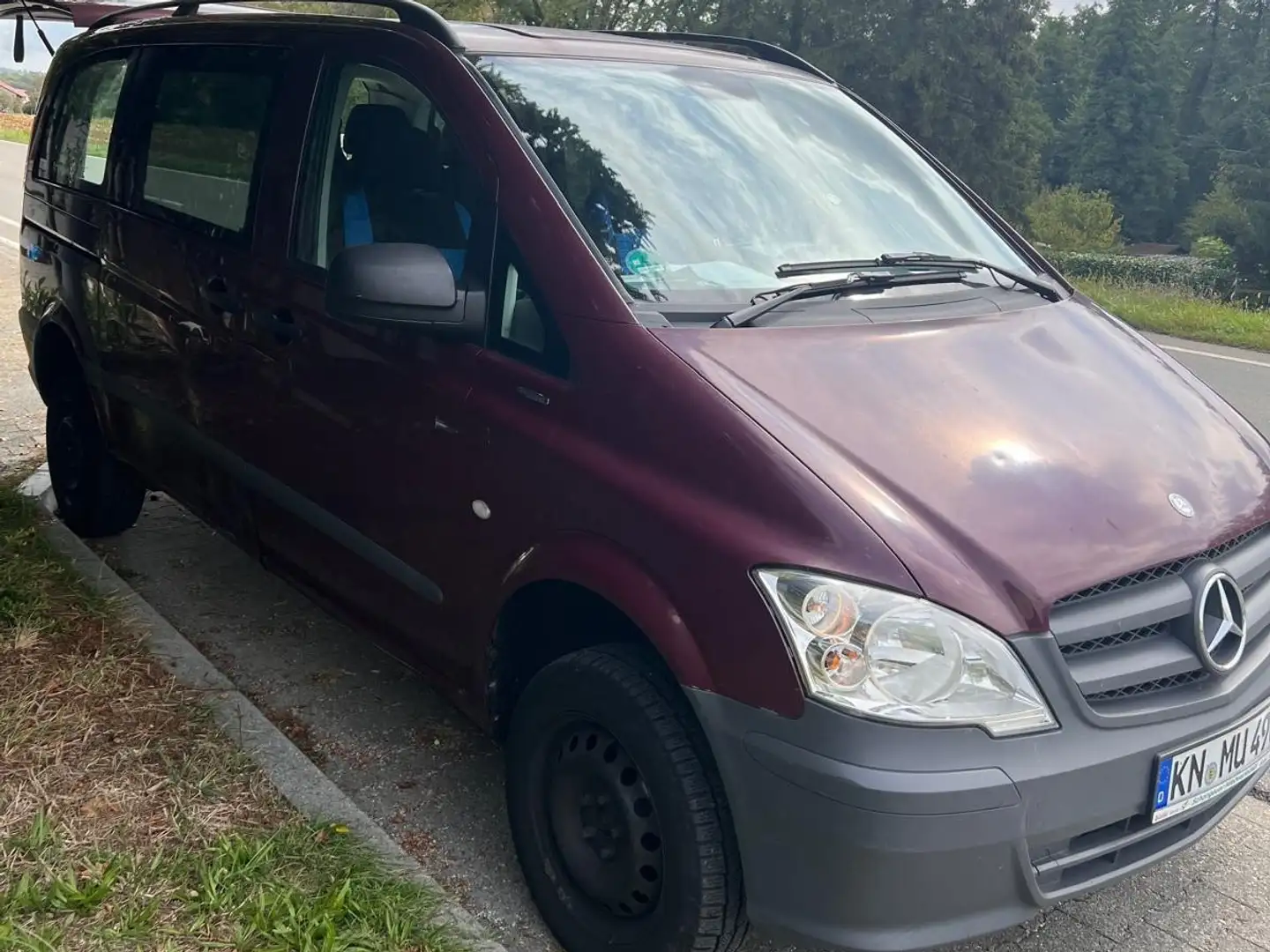 Mercedes-Benz Vito 113 CDI 4MATIC Kompakt Aut. Kırmızı - 1