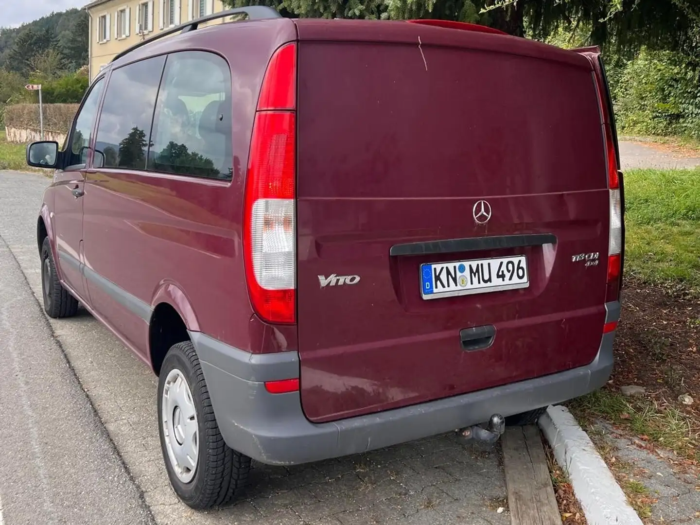 Mercedes-Benz Vito 113 CDI 4MATIC Kompakt Aut. Kırmızı - 2