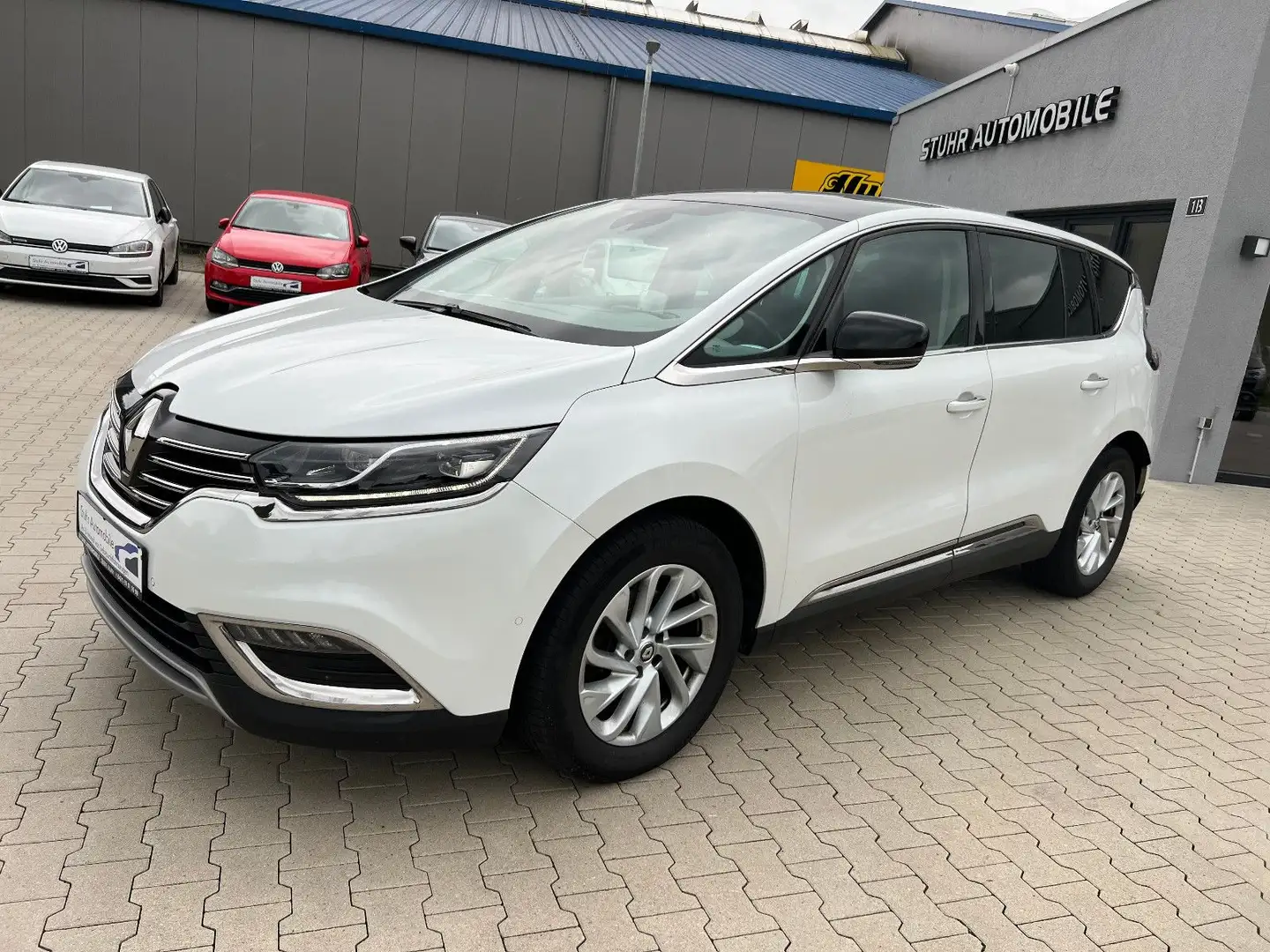 Renault Espace V Intens LED Leder Assis. Kamera Panodach Blanc - 1