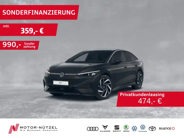 Volkswagen ID.7 Pro 210 kW MATRIX+NAV+ACC+DCC+HuD+CCS+4xSHZ