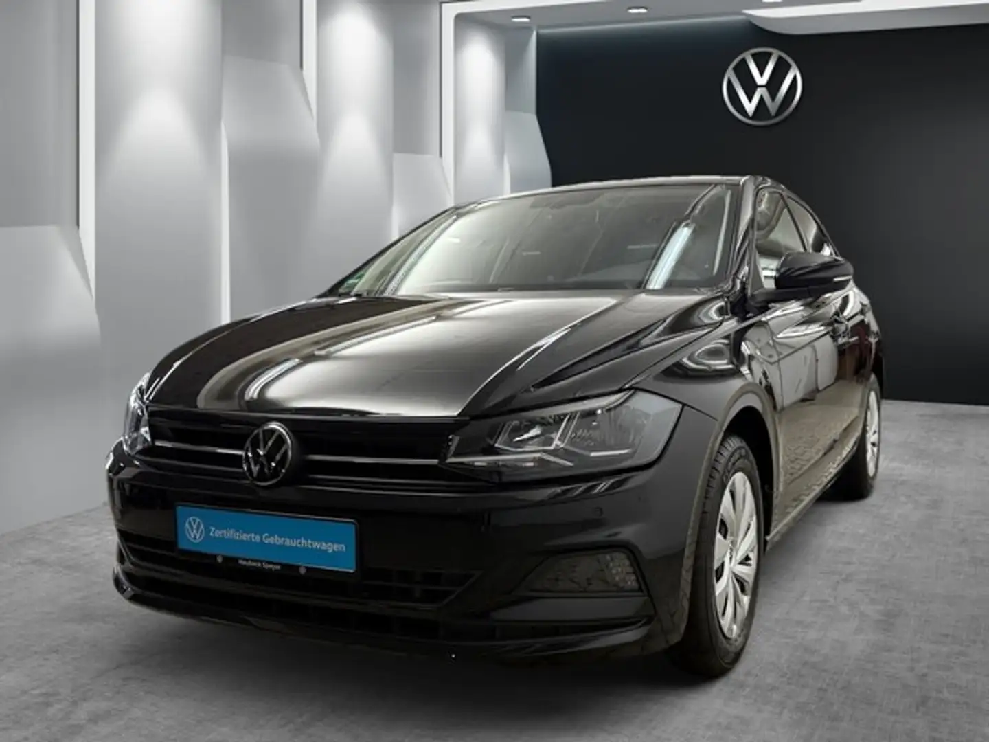 Volkswagen Polo VI 1.0 TSI Comfortline NAVI SITZH PDC Schwarz - 1